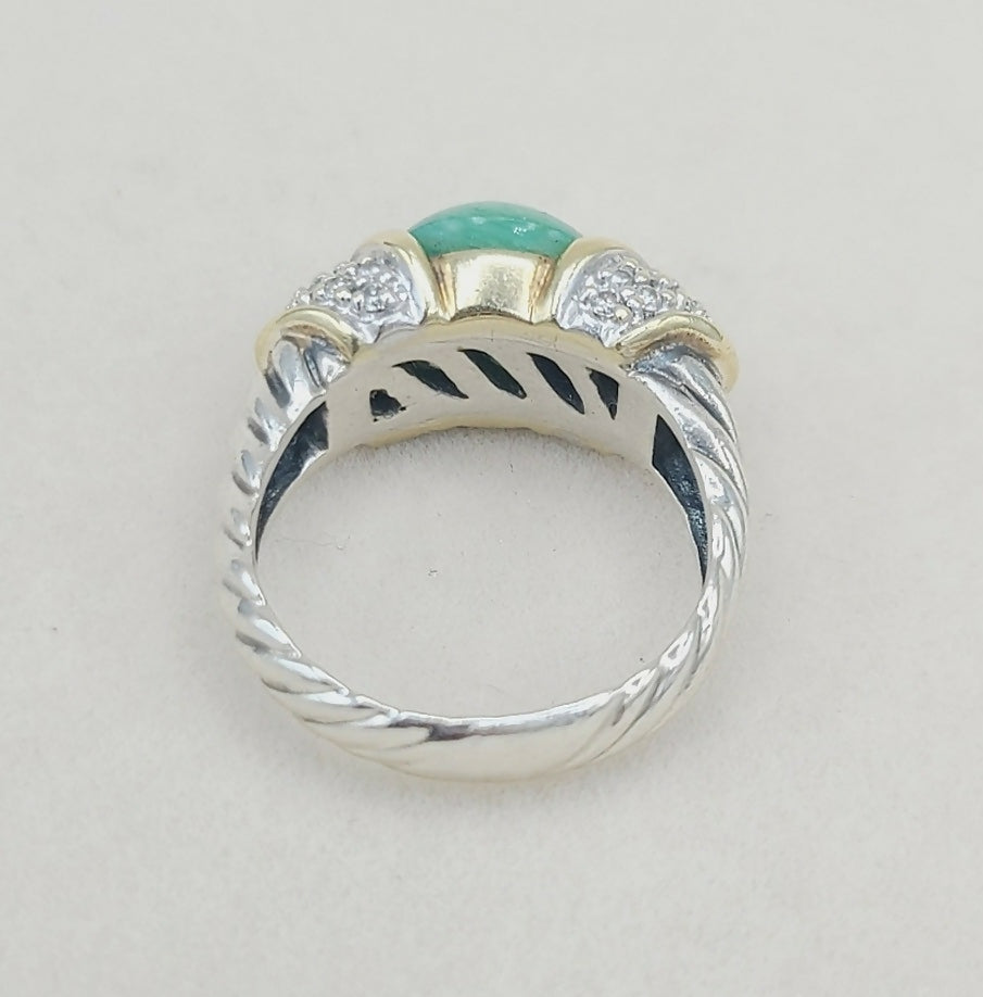 David Yurman Capri Ring 鈥?10mm Peruvian Opal、mySite、hinf8tx79