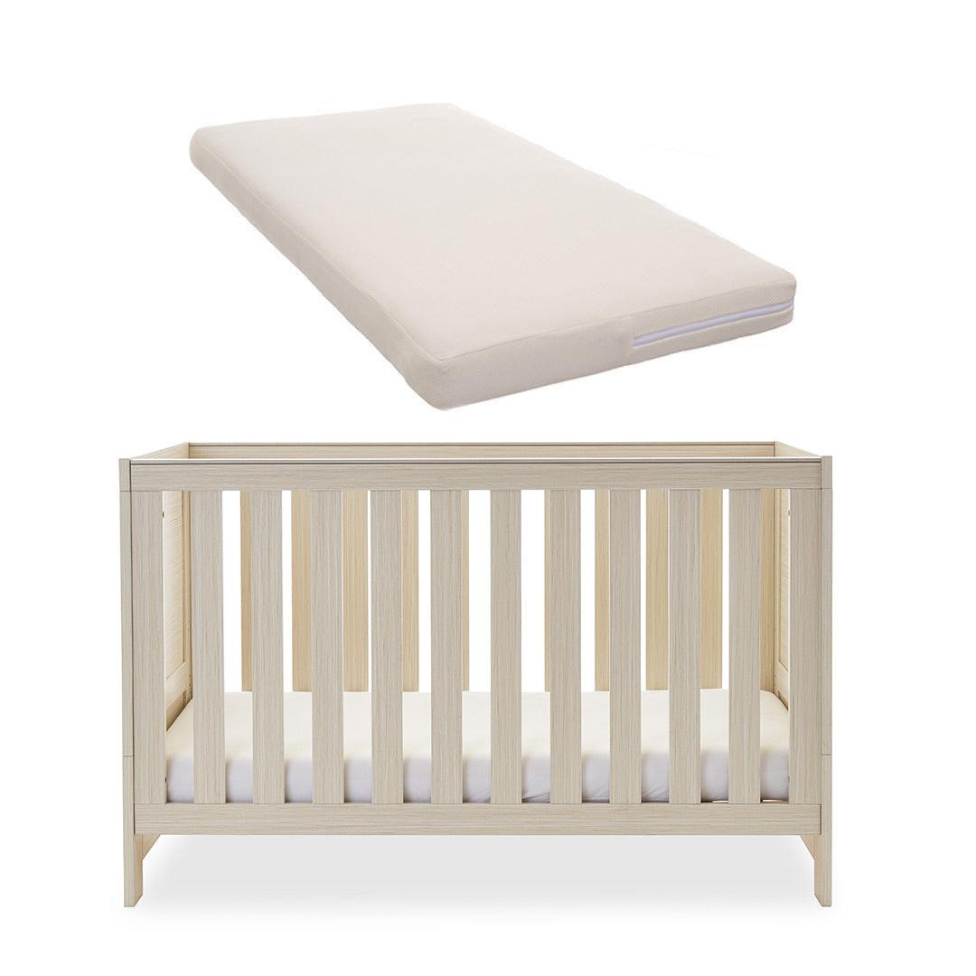  Obaby Nika Cot Bed - Oatmeal、mySite、merchandisen