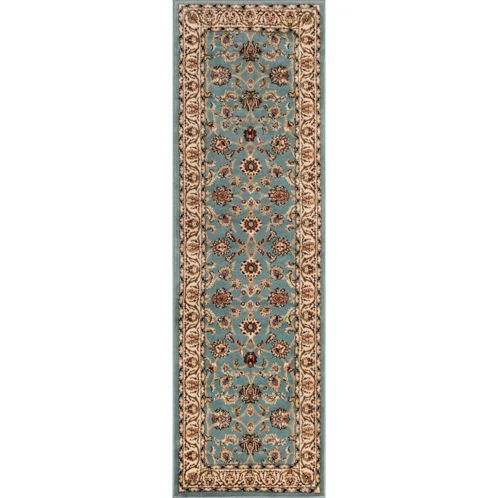 Sarouk Light Blue Traditional Rug、mySite、gigharbornorthrealestate