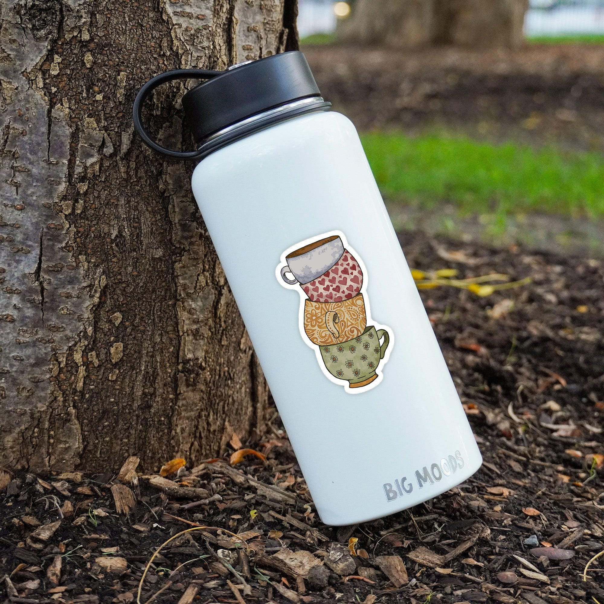  Coffee Mug Tower Coffee Sticker、mySite、elrpsem3k