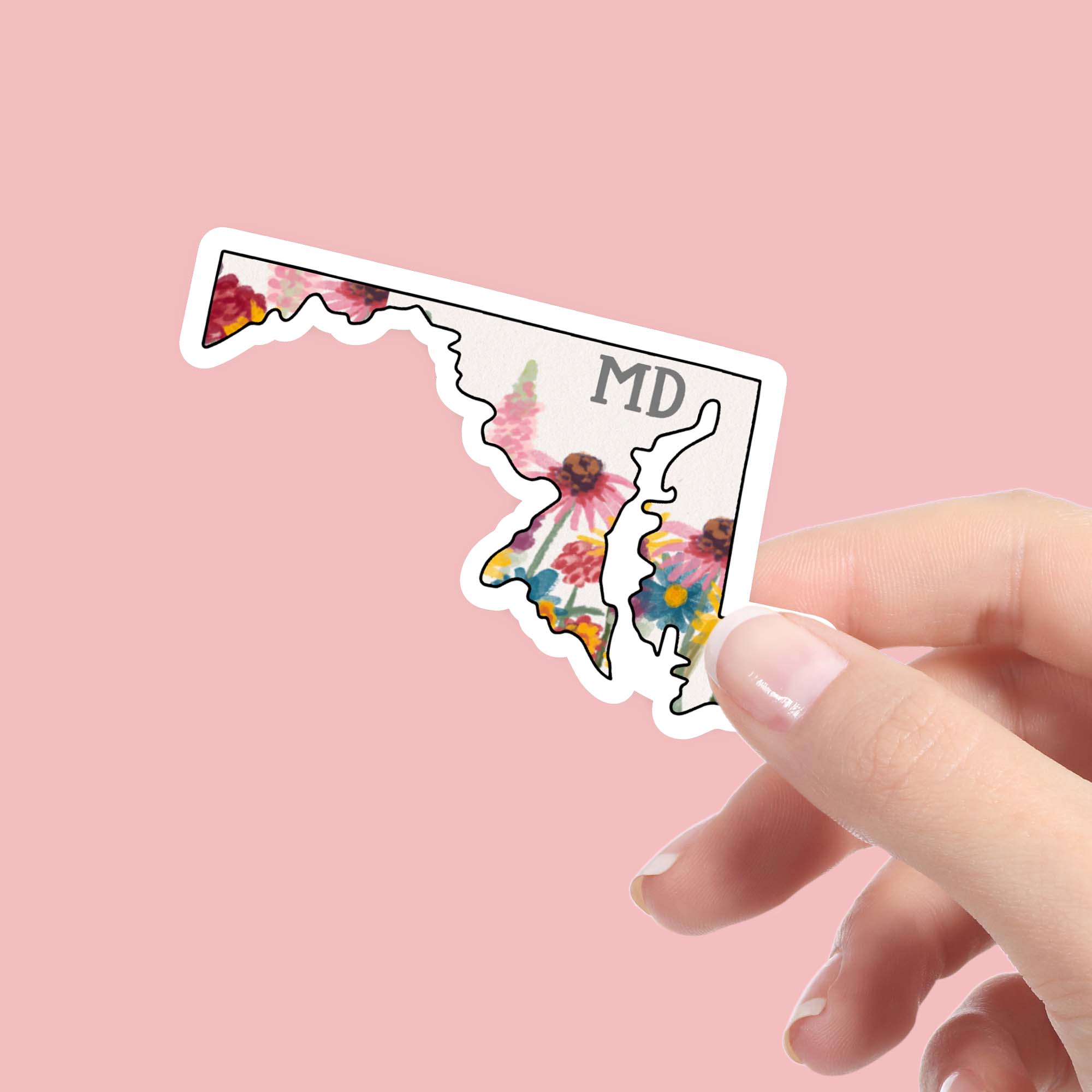  Maryland Painterly Pattern Sticker、mySite、elrpsem3k