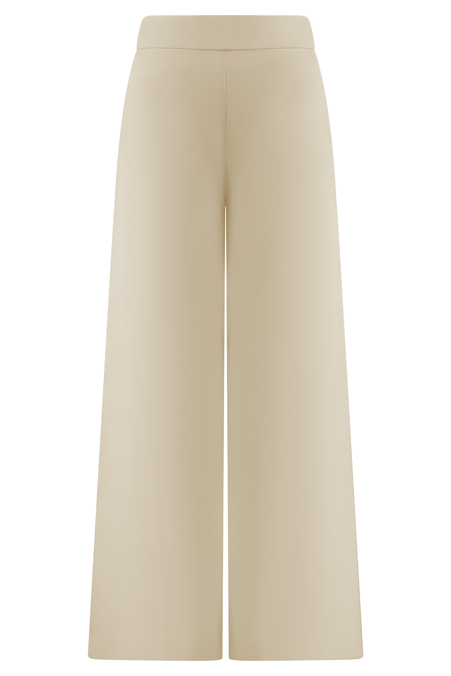 Raya Mid Rise Wide Leg Linen Pant - Natural Beige、mySite、solidvoid