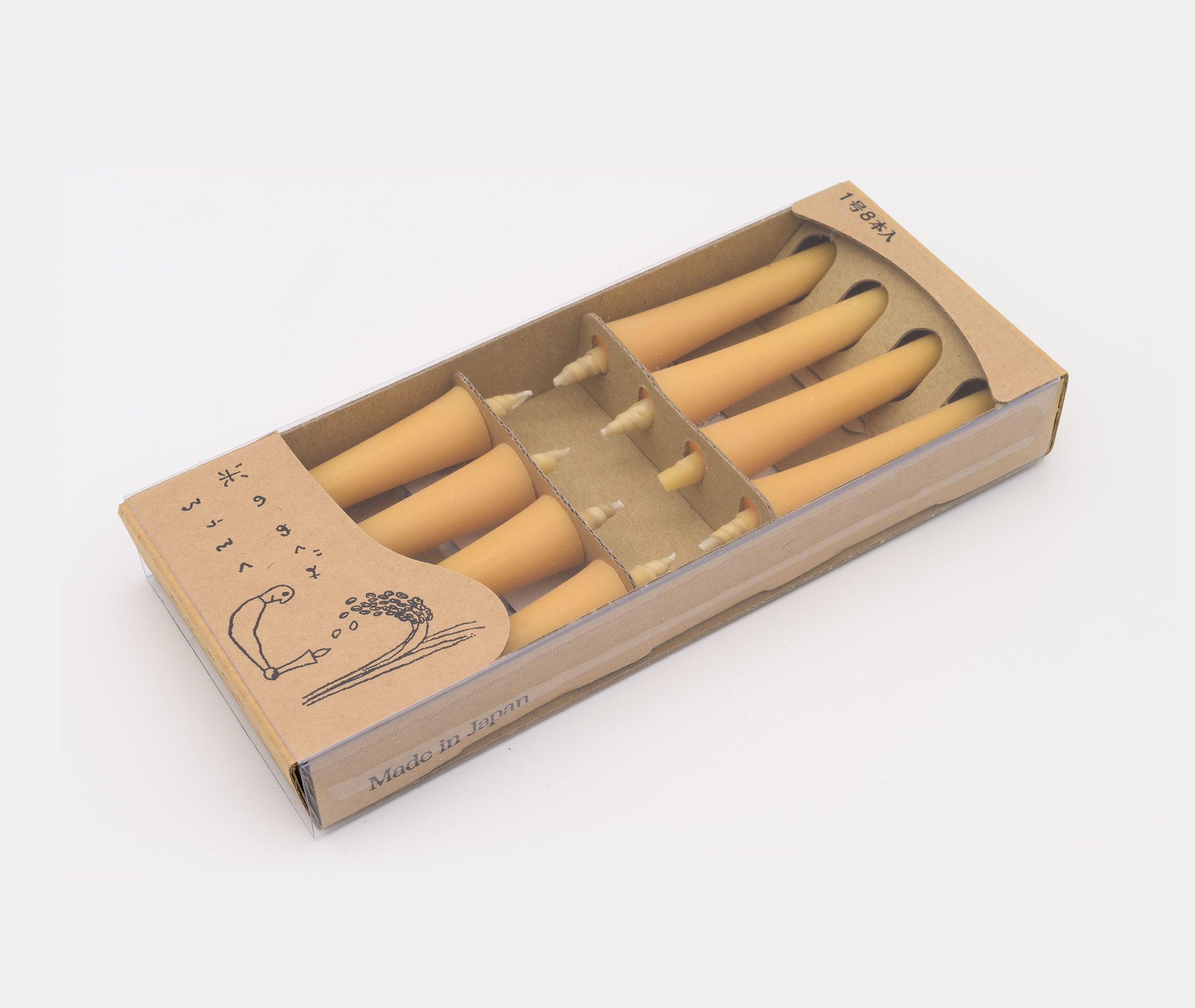 Kome-no-Megumi Rice Candles - 8 Set、mySite、topwebapps