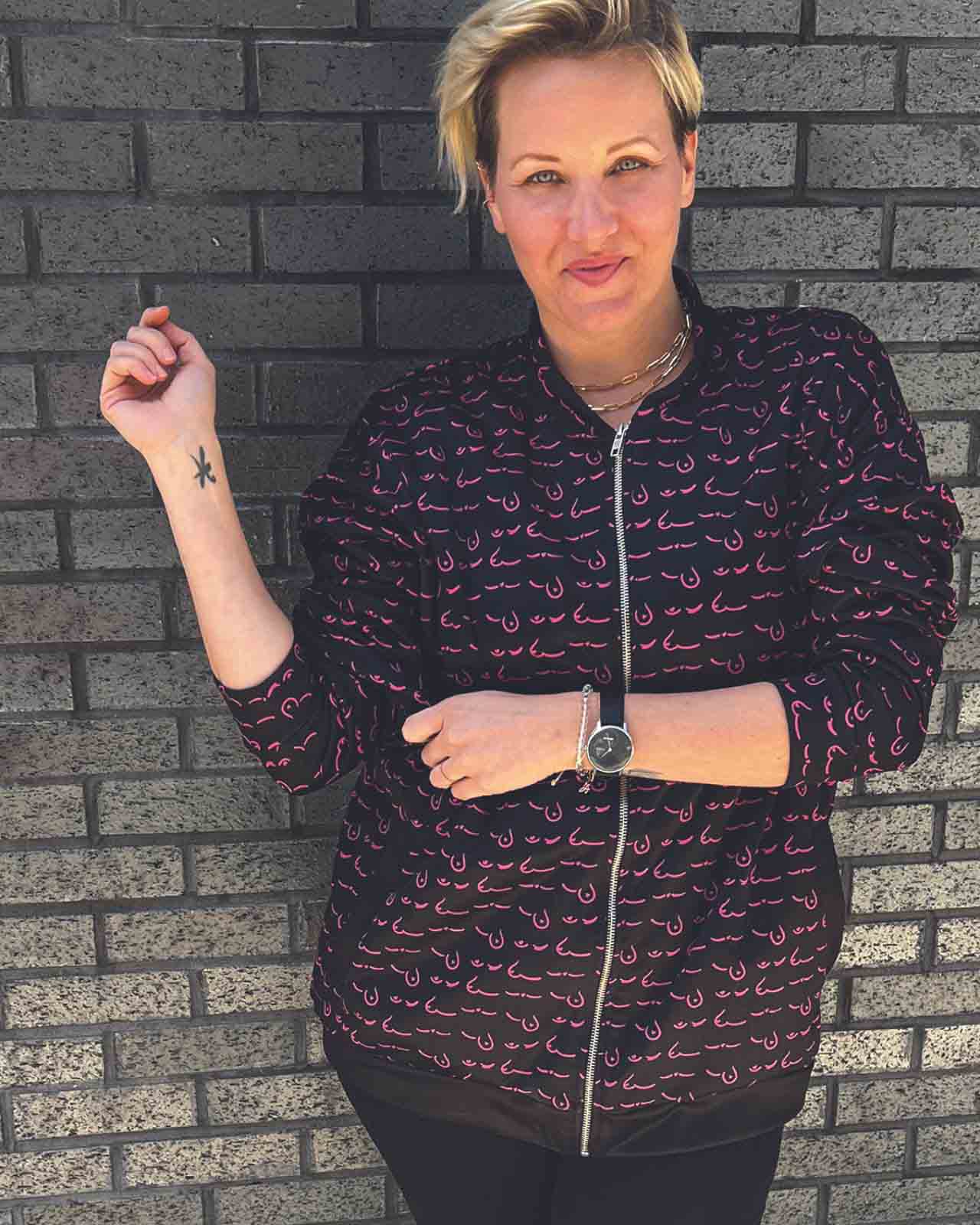 AnaOno Boob Inclusive Black Bomber | Limited Edition、mySite、bengalsvssteelers