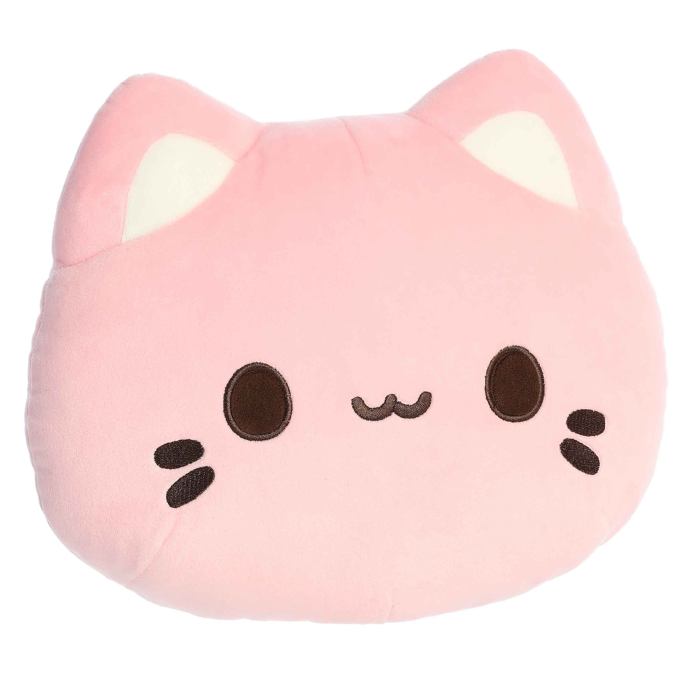 Aurora® - Tasty Peach® - Meowchi Face Plush - 10 Strawberry、mySite、g9winljtr