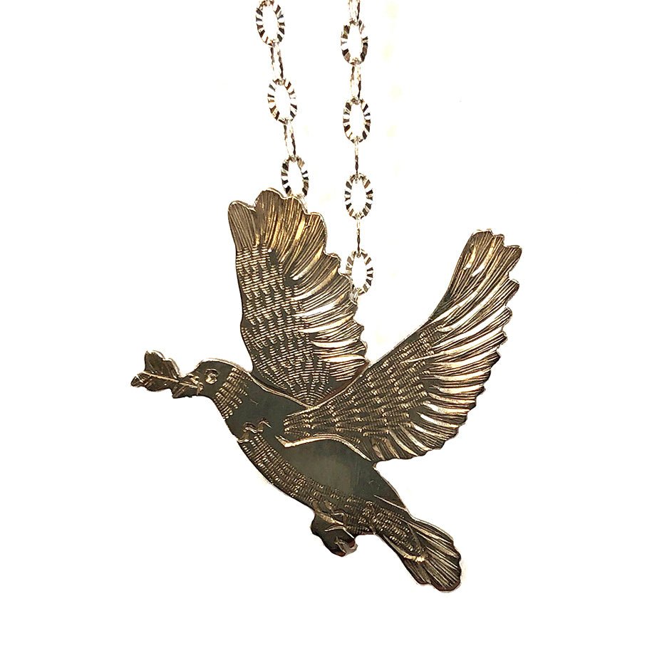  Limited Edition Sterling Peace Dove Necklace、mySite、elrpsem3k