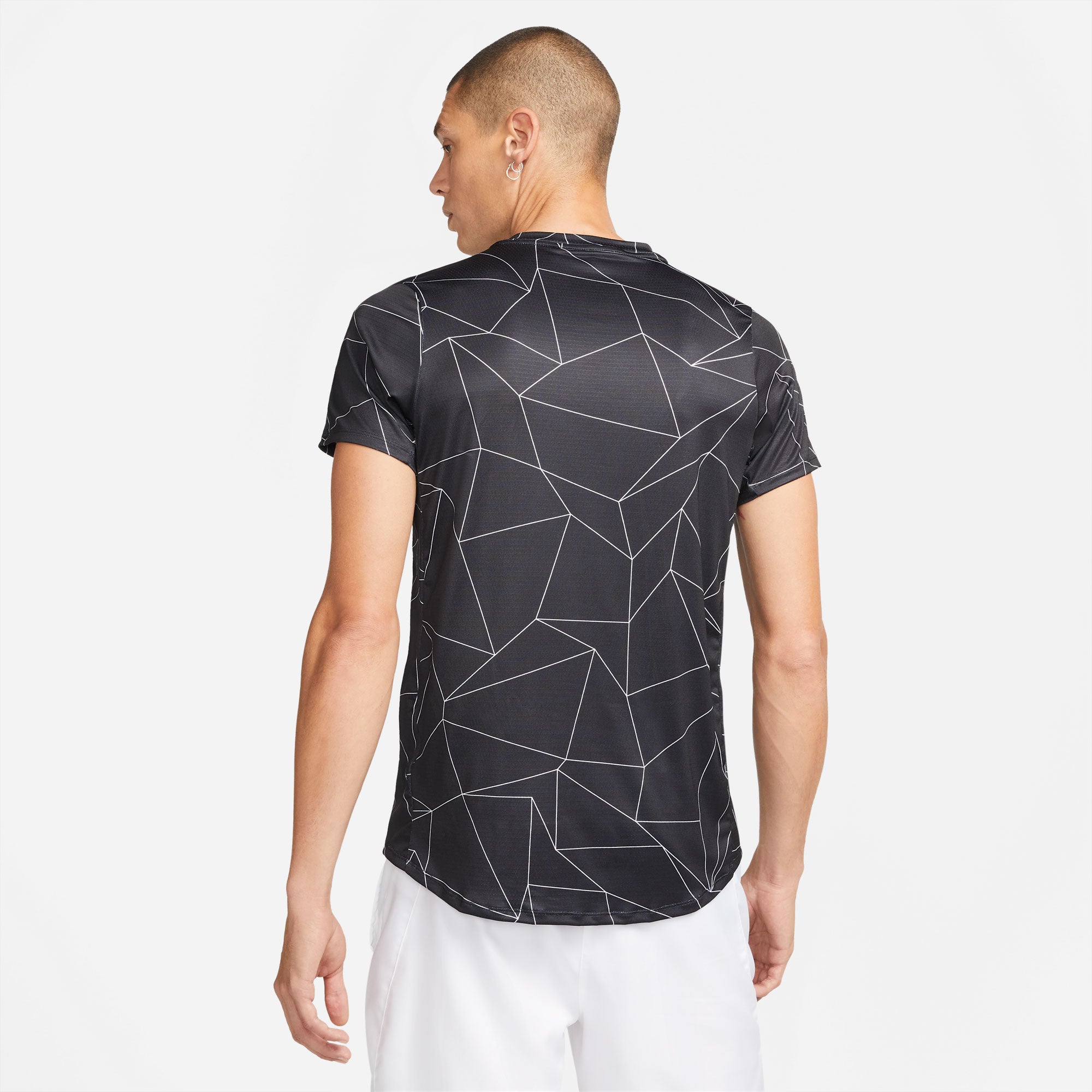NikeCourt Dri-FIT Advantage Men's Printed Tennis Shirt