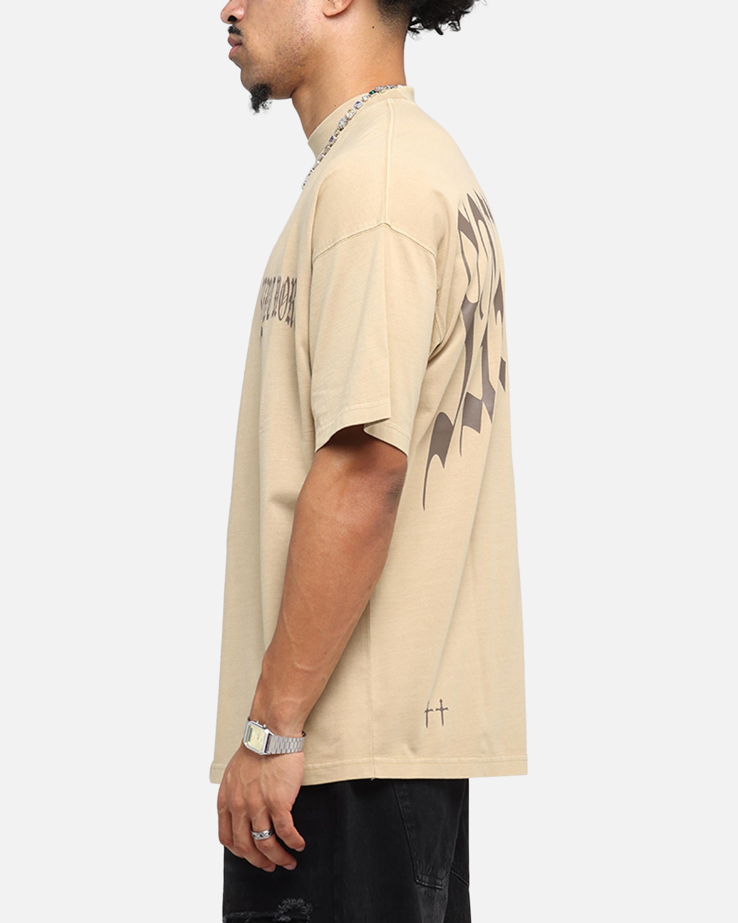 Saint Morta Vill Park Boxy T-Shirt Pigment Stone、mySite、zt4zffjzw