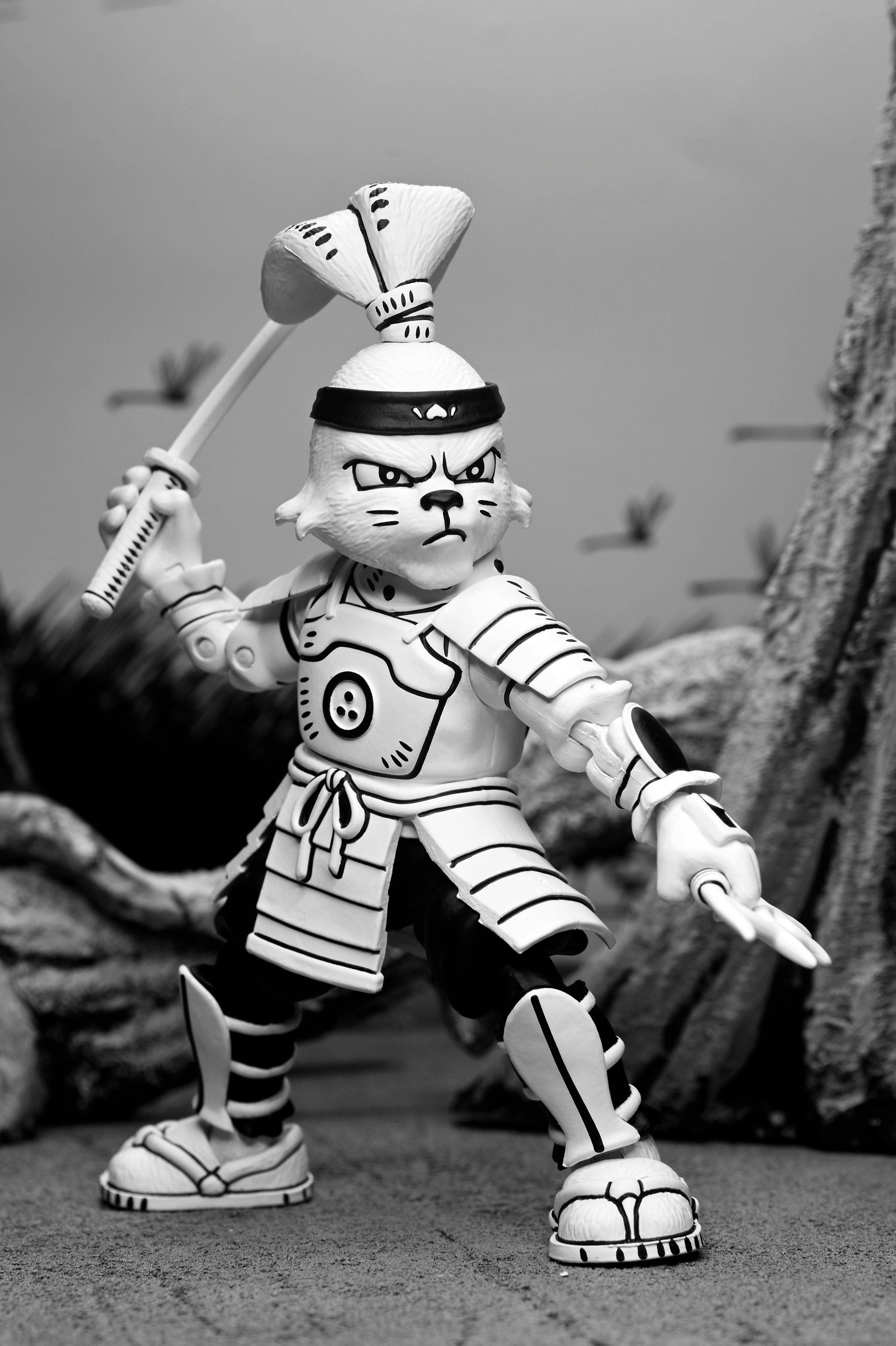 NECA Teenage Mutant Ninja Turtles Ultimate Samurai Usagi Yojimbo (Black & White)、mySite、hgirdovlk