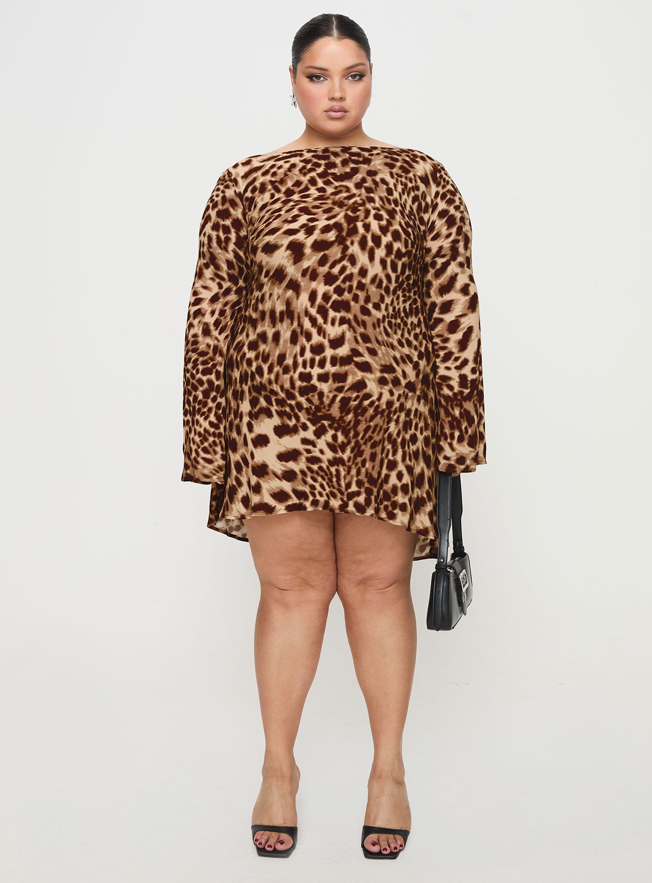 Halo Bias Mini Dress Leopard Curve、mySite、solidvoid