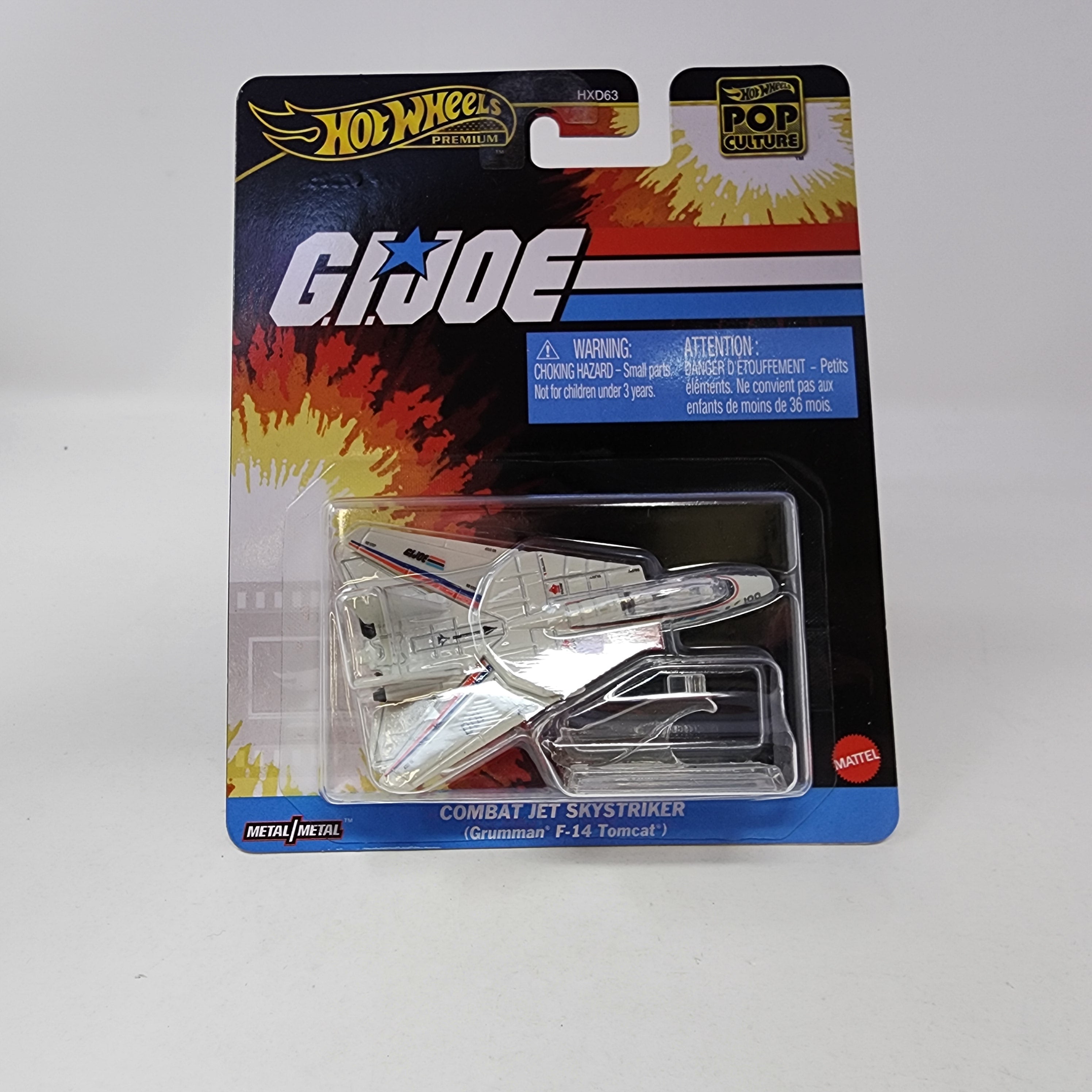 Combat Jet Skystricker Grumman F-14 Tomcat GIJOE * Hot Wheels Pop Culture、mySite、hgirdovlk