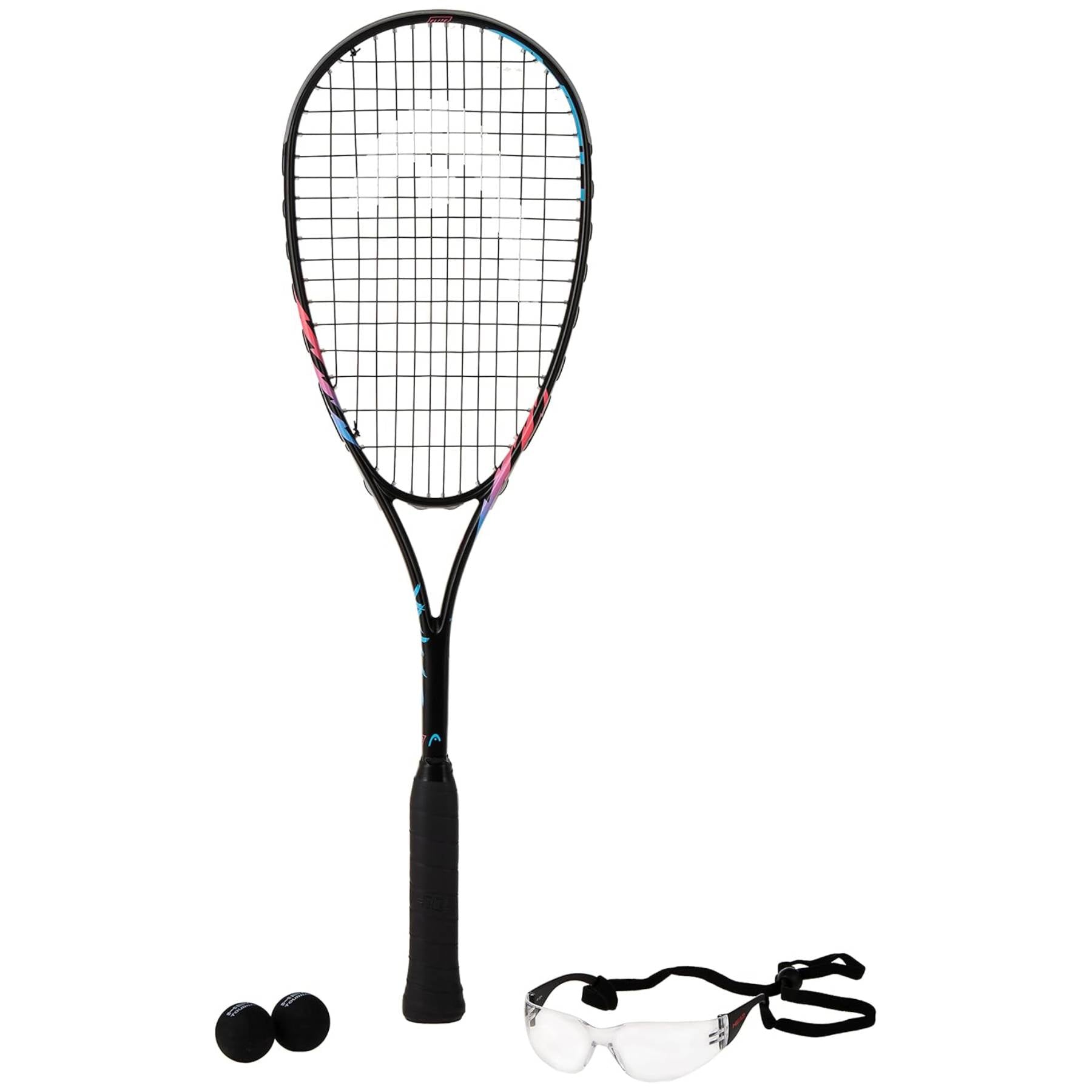 Head Spark Elite Pack (Squash Racquet, Eyeguards, Balls)