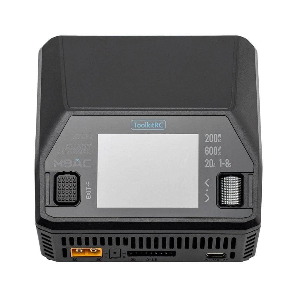  ToolkitRC M8AC 600W 20A 1-8S AC/DC Smart Charger - XT60、mySite、merchandisen