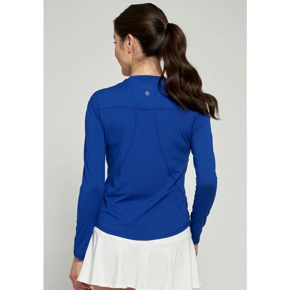 Lija Women's Rise Up Vex Longsleeve - Surf Blue