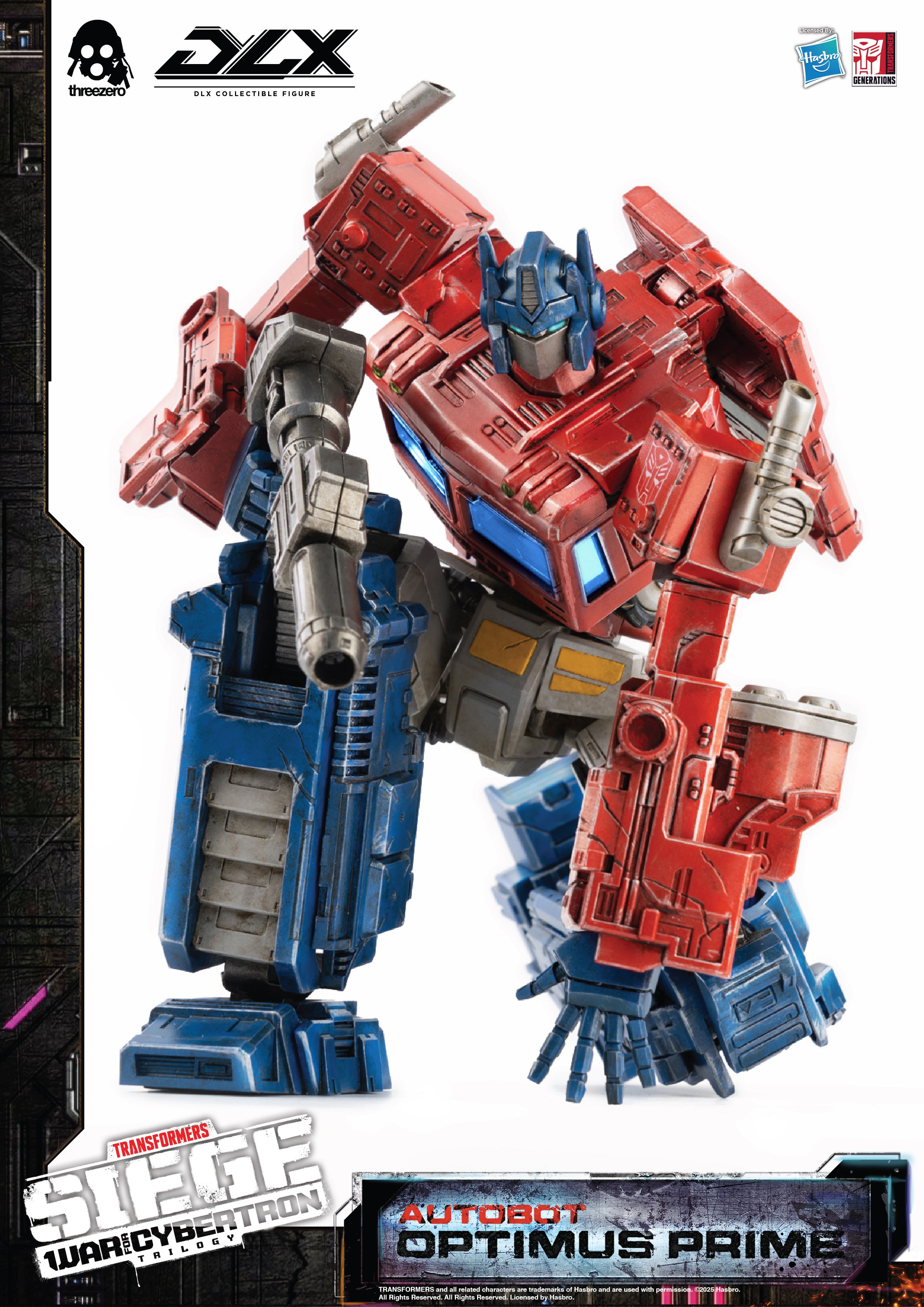 Threezero Transformers: War for Cybertron Trilogy DLX Optimus Prime、mySite、hgirdovlk