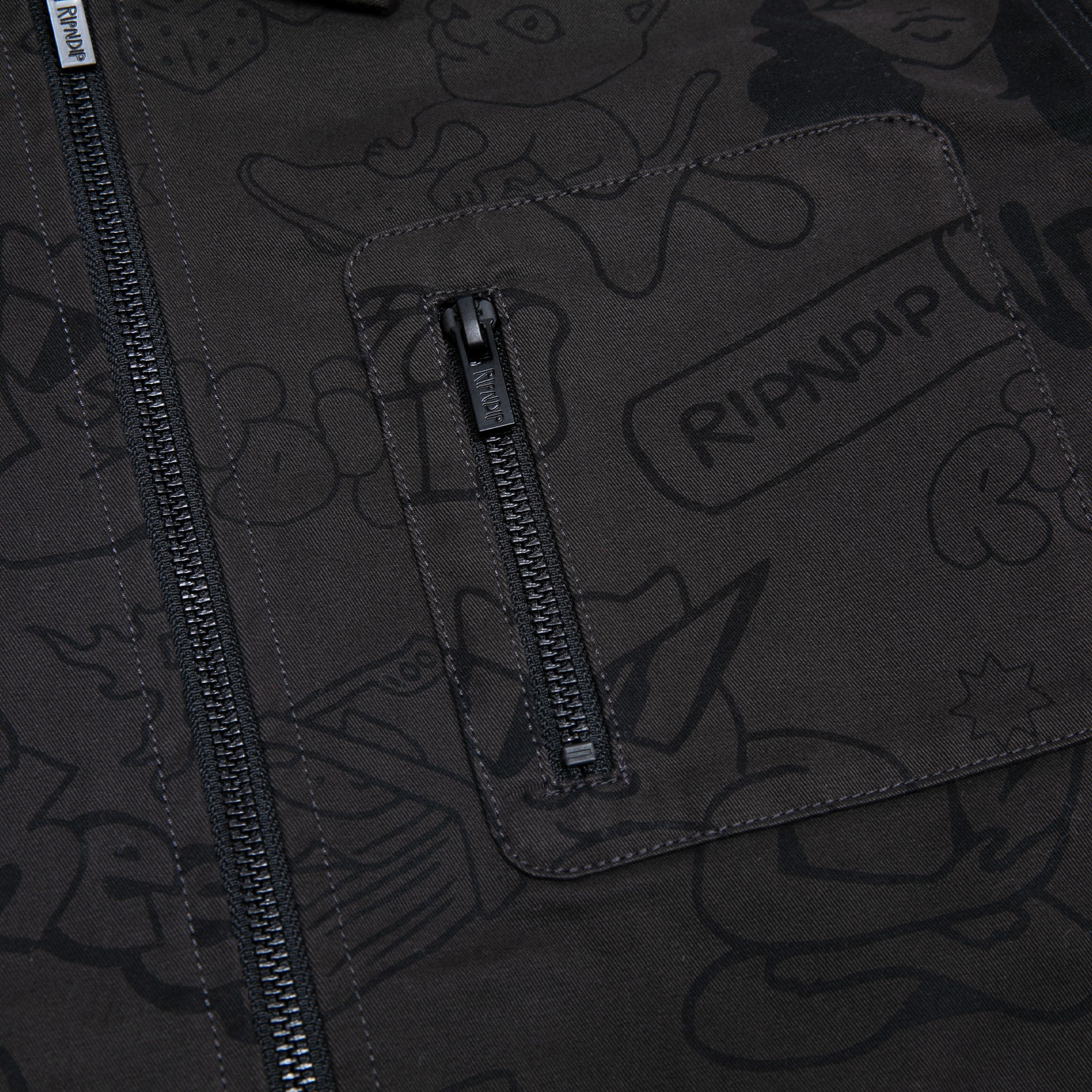  Nerm Doodle Work Jacket (Chocolate)、mySite、merchandisen