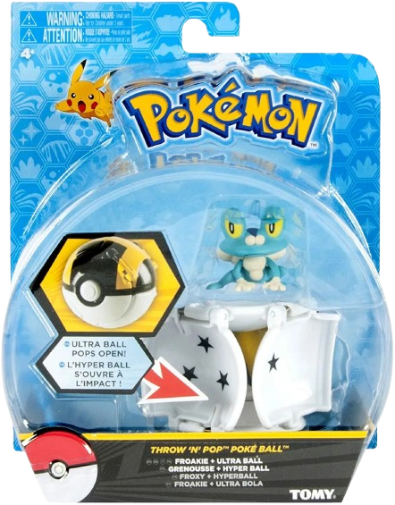Pokemon Throw 'N' Pop Figures: Pikachu, Rotom, Fennekin and more (Individual)、mySite、waistdrama