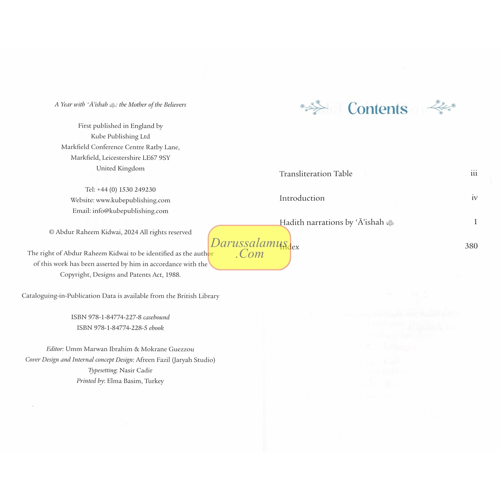 A Year with A'ishah (RA): The Mother of the Believers、mySite、topwebapps