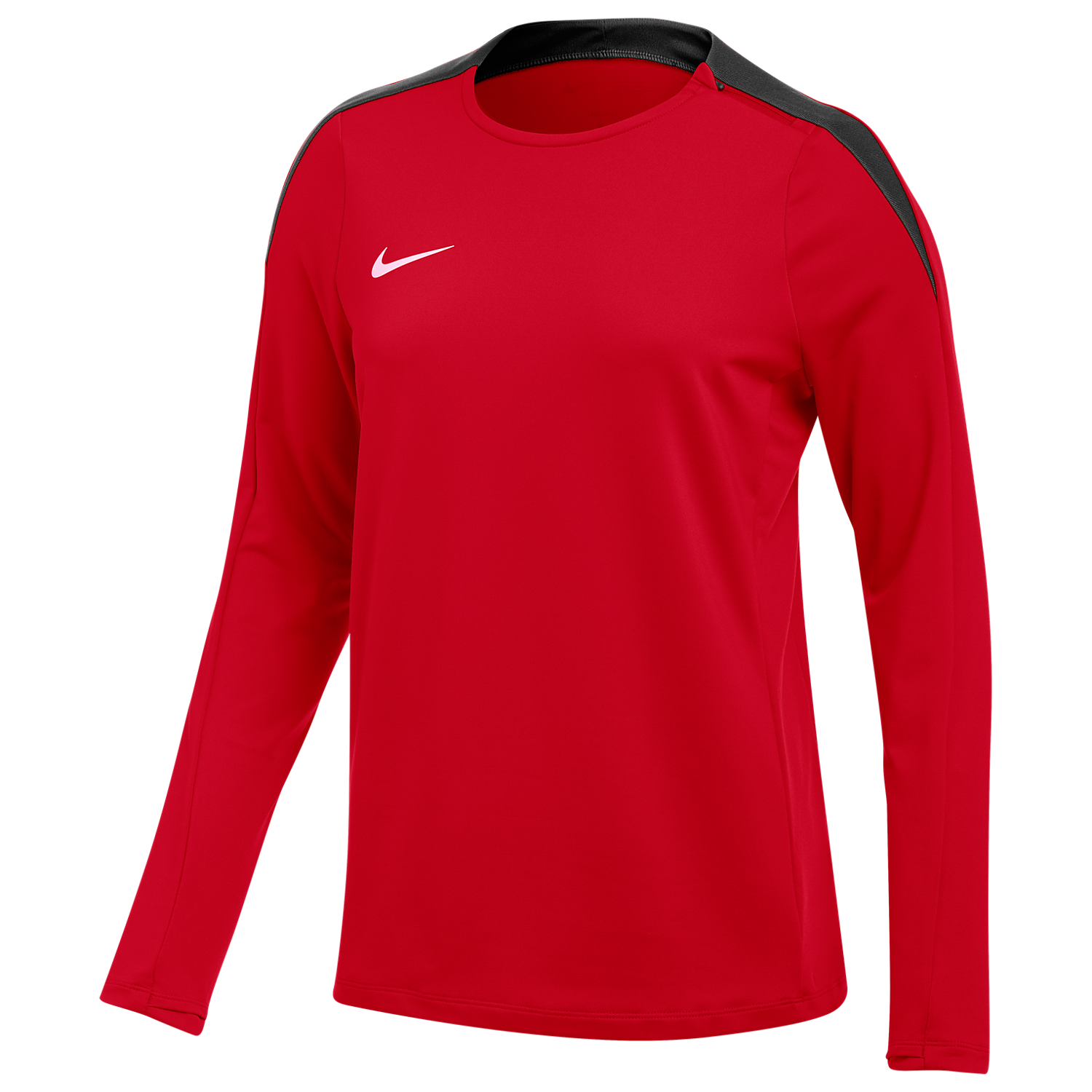 Nike Women's Dri-FIT Strike 24 Crew Top - Red、mySite、noshort