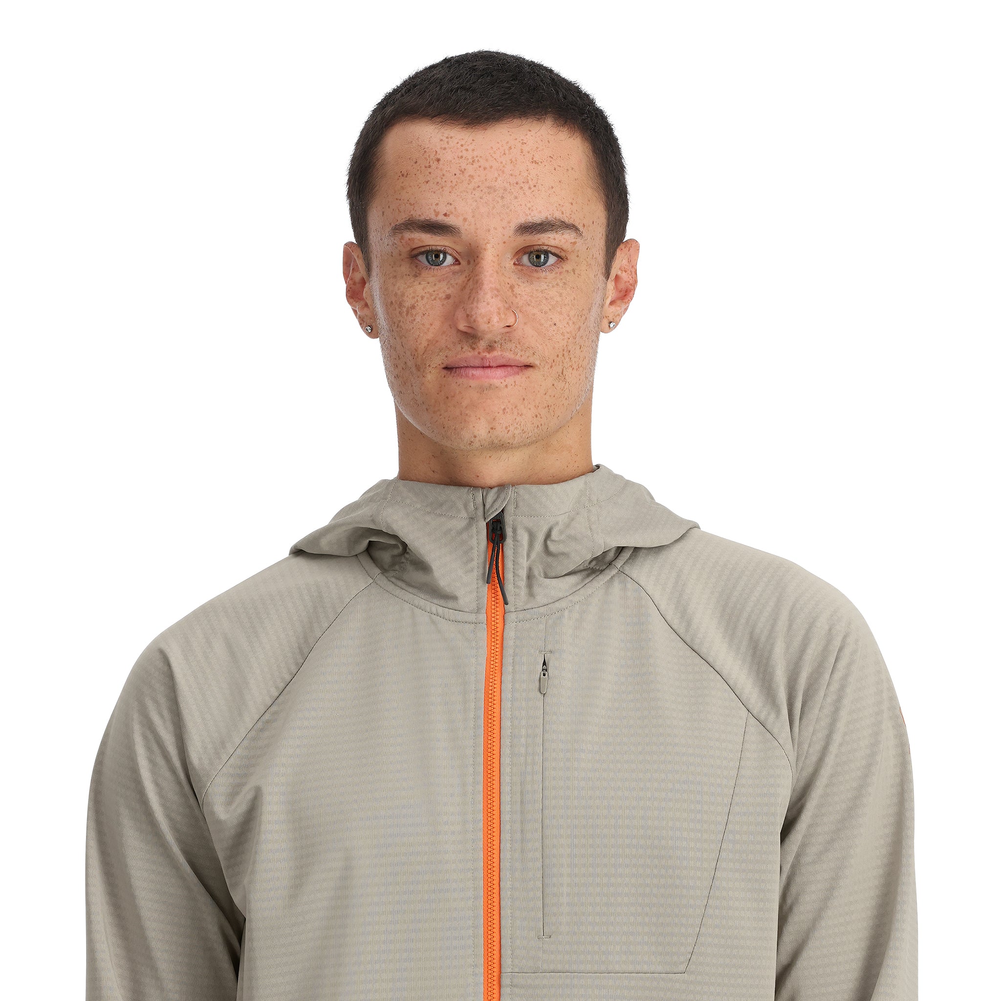 Mens Gridweb Tech Hoodie - Concrete、mySite、i-lightchina