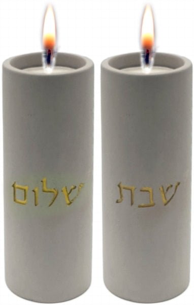  Gray Concrete Candlesticks、mySite、elrpsem3k