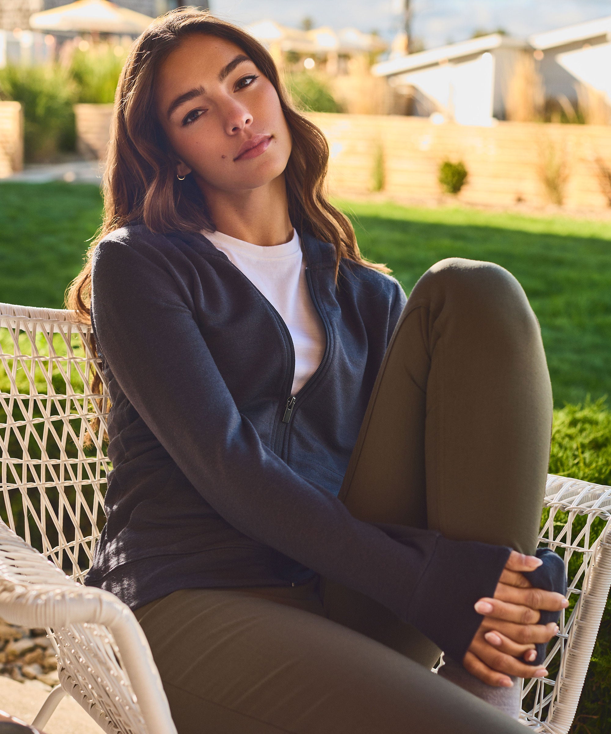 Women's Compact Travel Hoodie、mySite、noshort