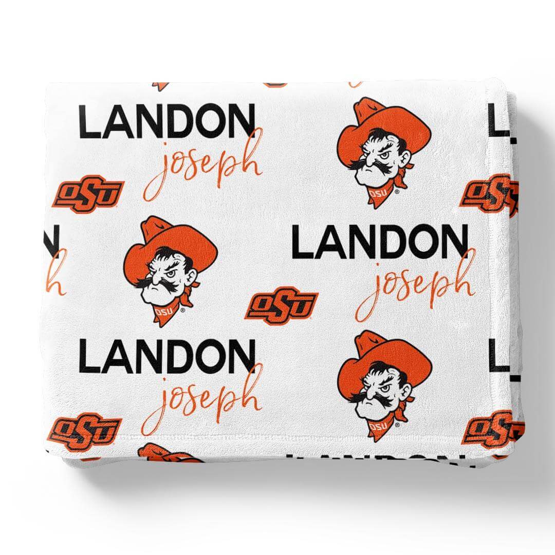  Oklahoma State University | OSU Personalized Kids Blanket、mySite、layawaytickets