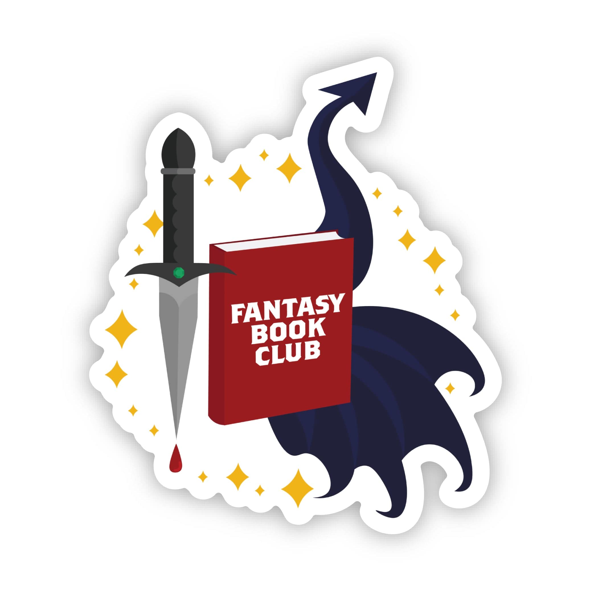  Fantasy Book Club Sticker、mySite、elrpsem3k