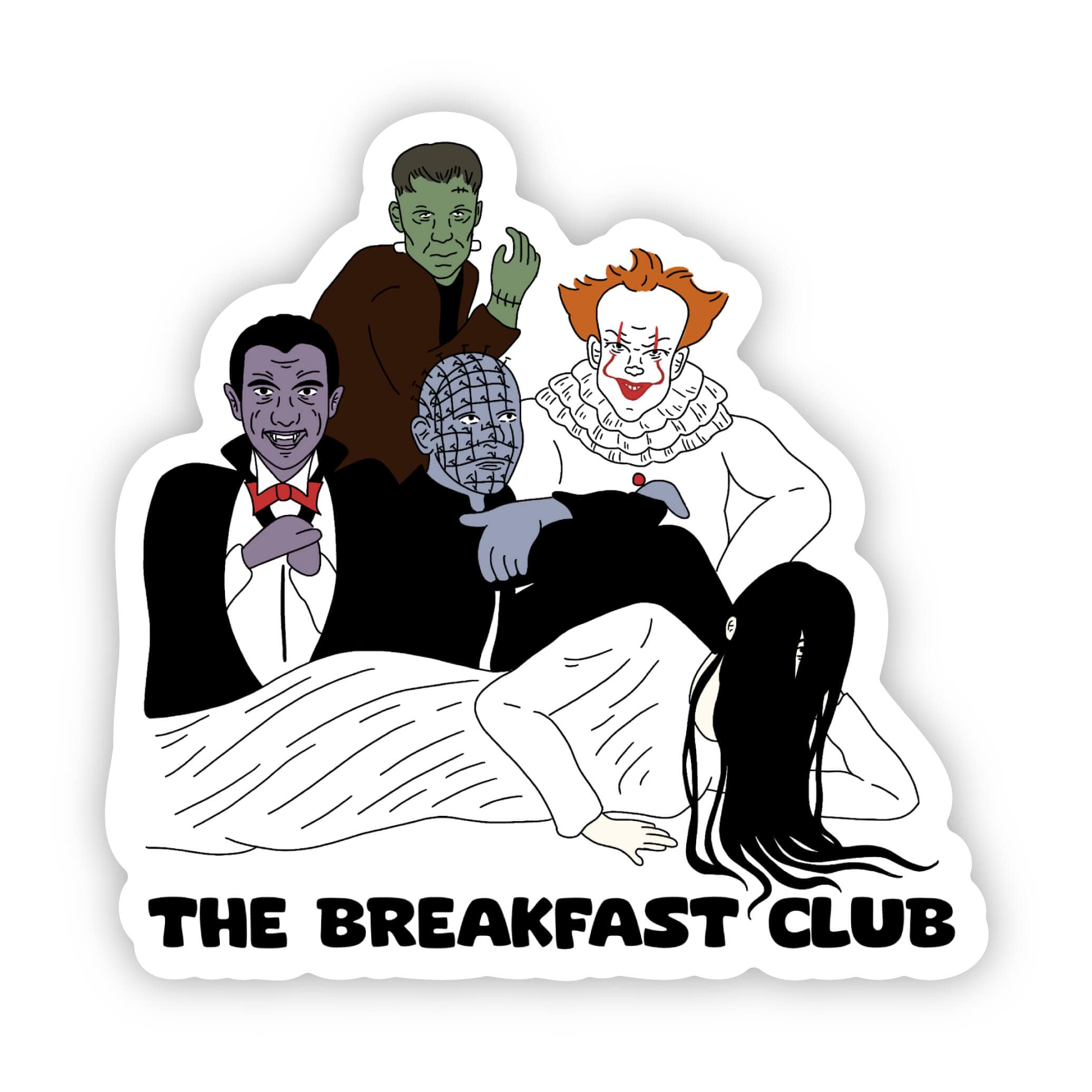  The breakfast club halloween sticker、mySite、elrpsem3k