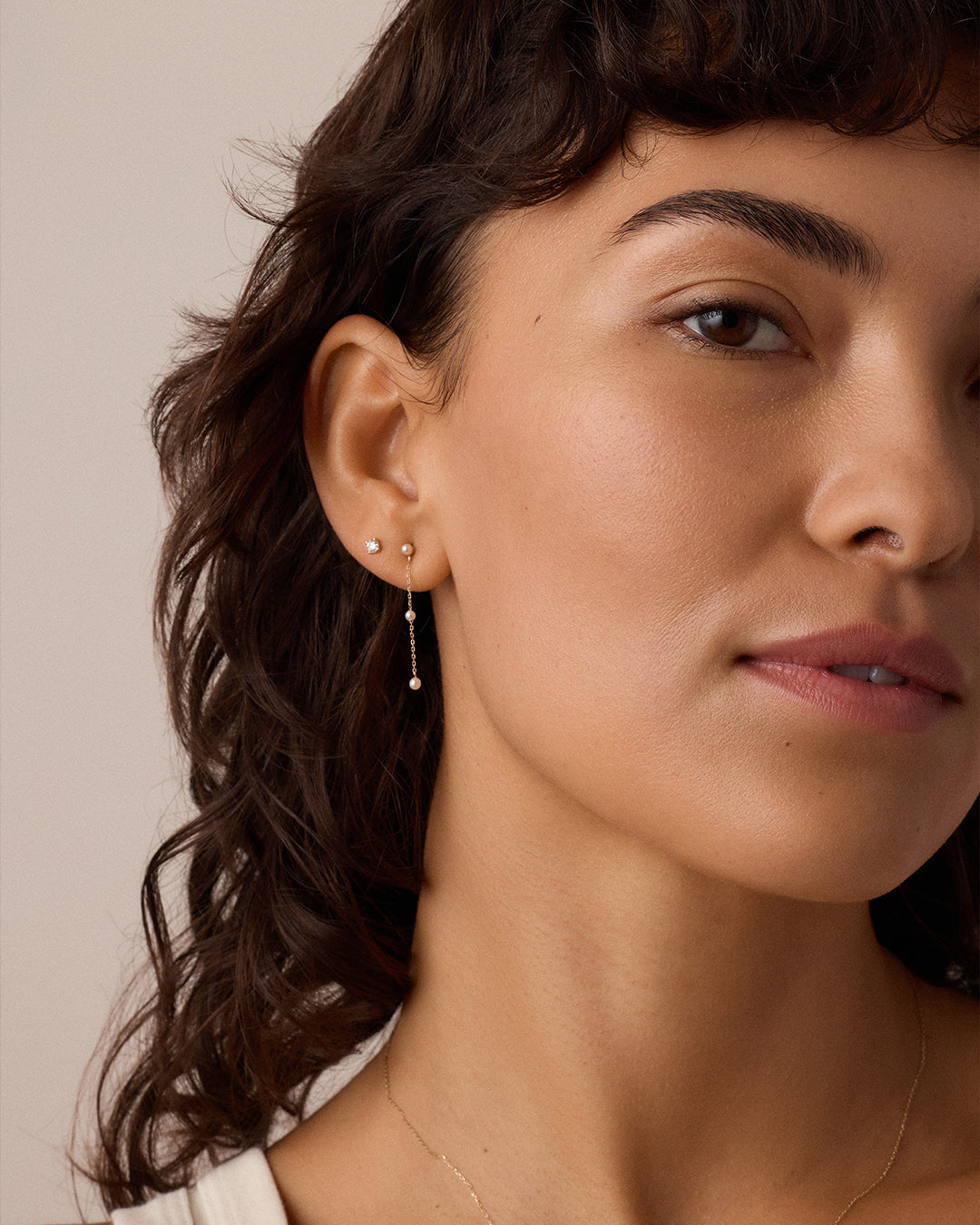 Lab Grown Diamond Solitaire Flat Back Studs、mySite、hinf8tx79