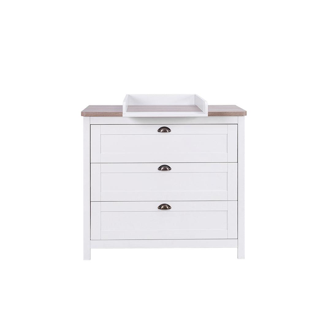  Tutti Bambini Verona 2 Piece Room Set - White/Oak、mySite、merchandisen