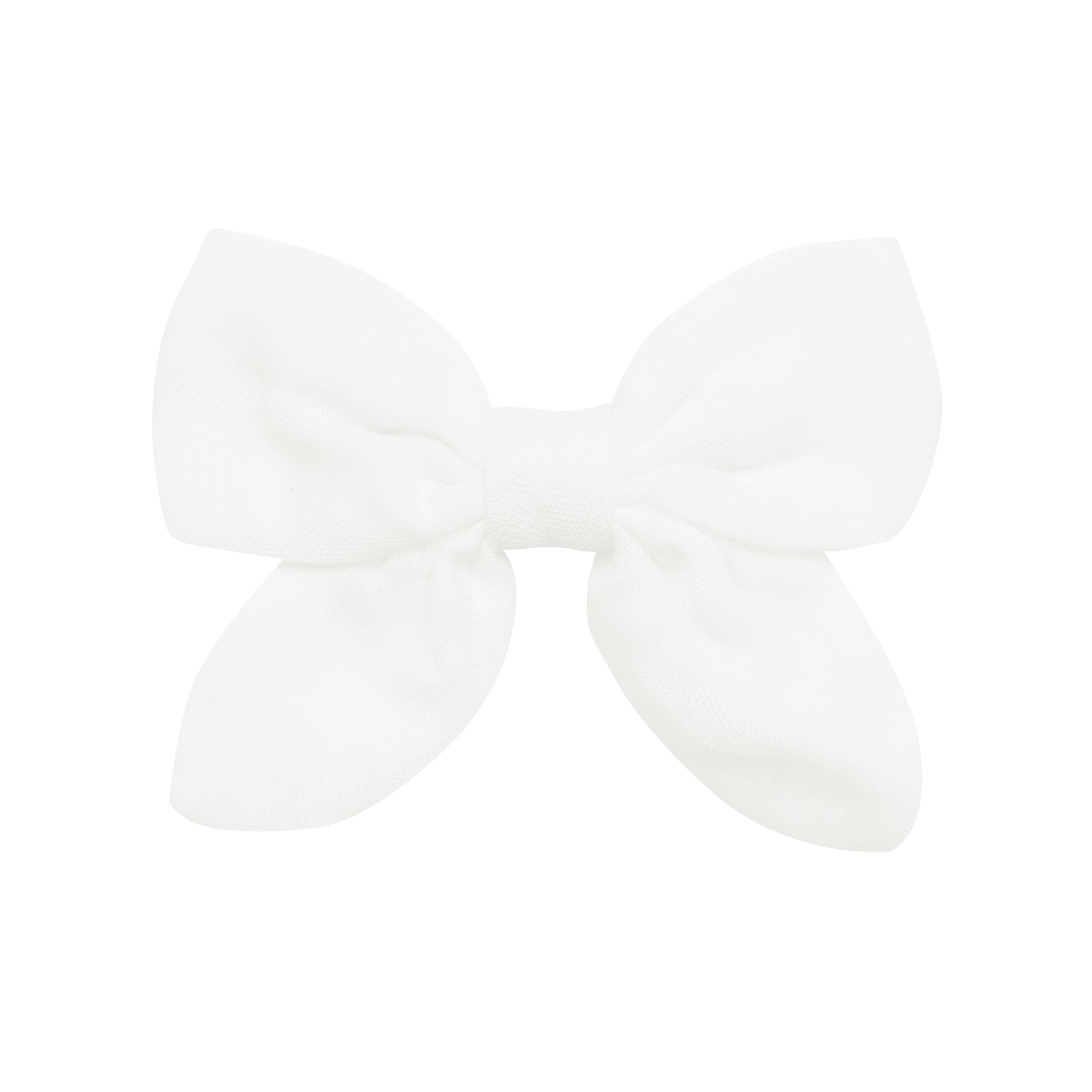  Bamboo Muslin Alligator Clip Bow in Cloud、mySite、layawaytickets
