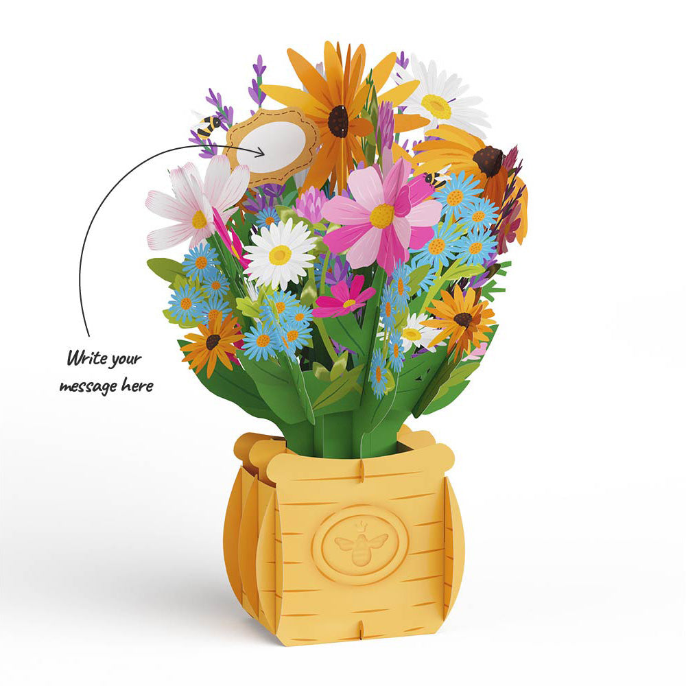 Bee-u-tiful Blooms Bouquet、mySite、solidvoid