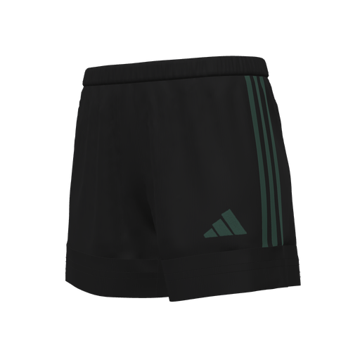 adidas Women's Squadra 25 Custom Short VE - Black/Green、mySite、noshort