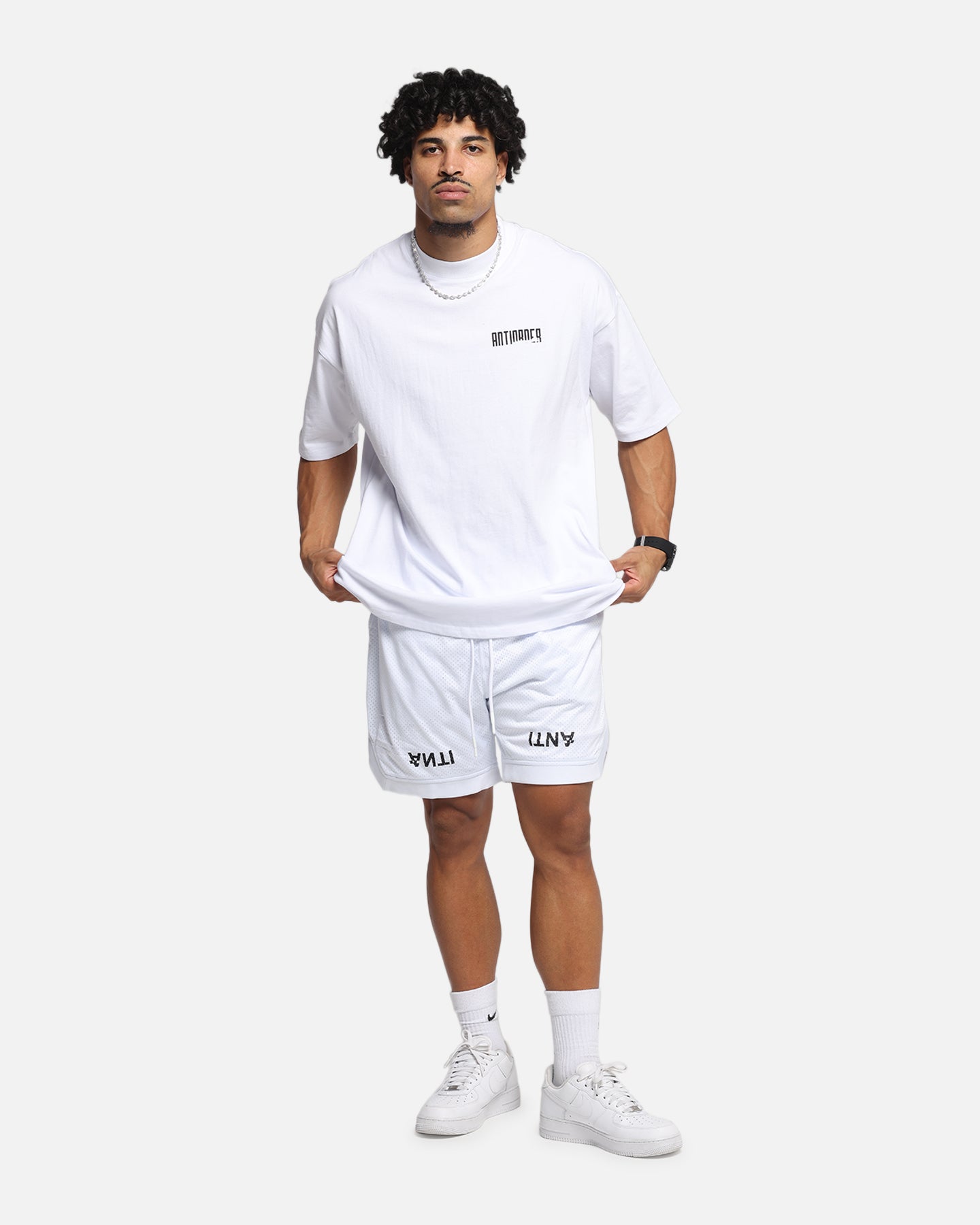 The Anti Order Ryuken Mock Neck T-Shirt White、mySite、zt4zffjzw