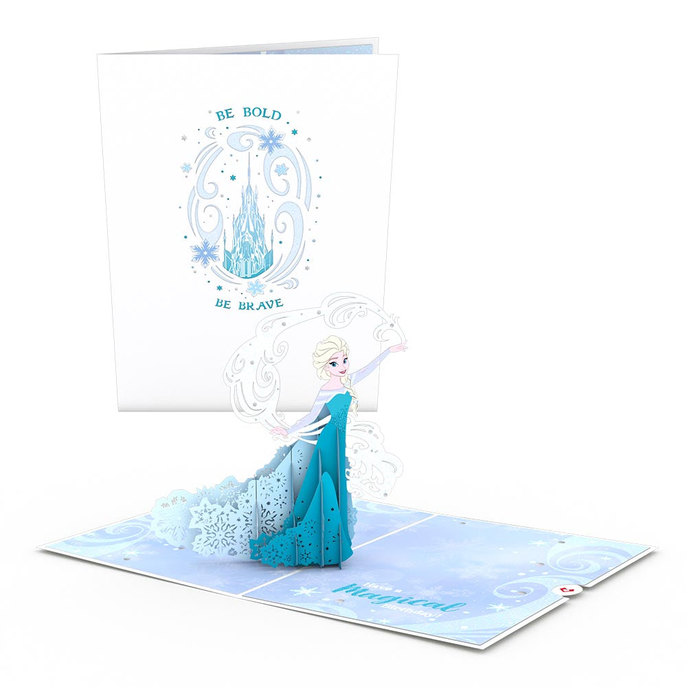 Disney Frozen Elsa Birthday Pop-Up Card、mySite、solidvoid