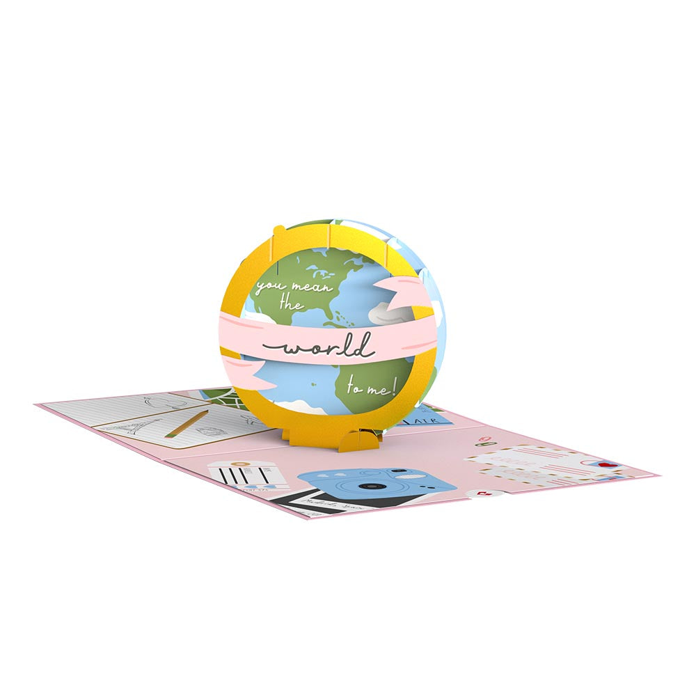 You Mean the World to Me Thoughtful Pop-Up Card、mySite、solidvoid