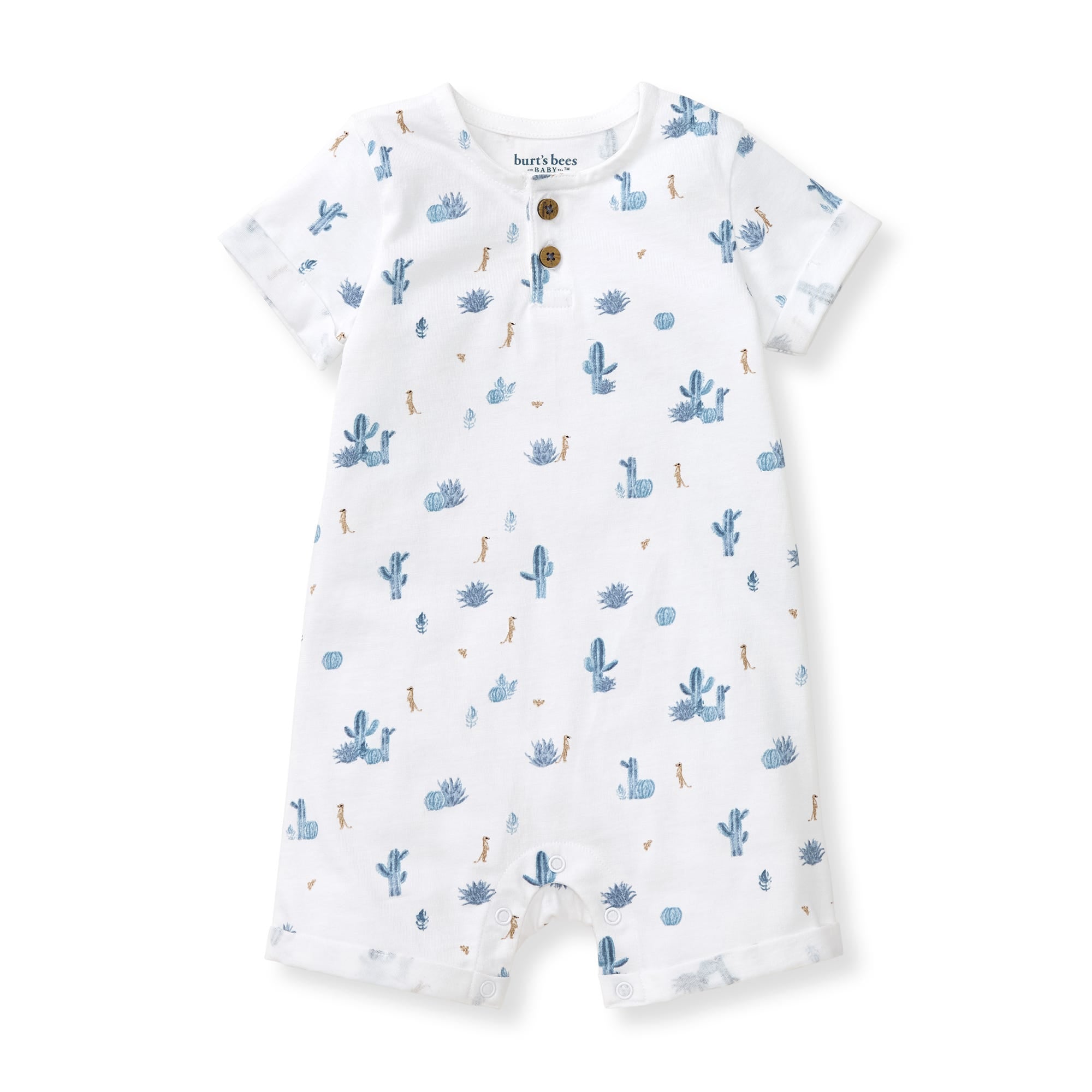  Desert Life Organic Cotton Baby Boy Romper、mySite、layawaytickets