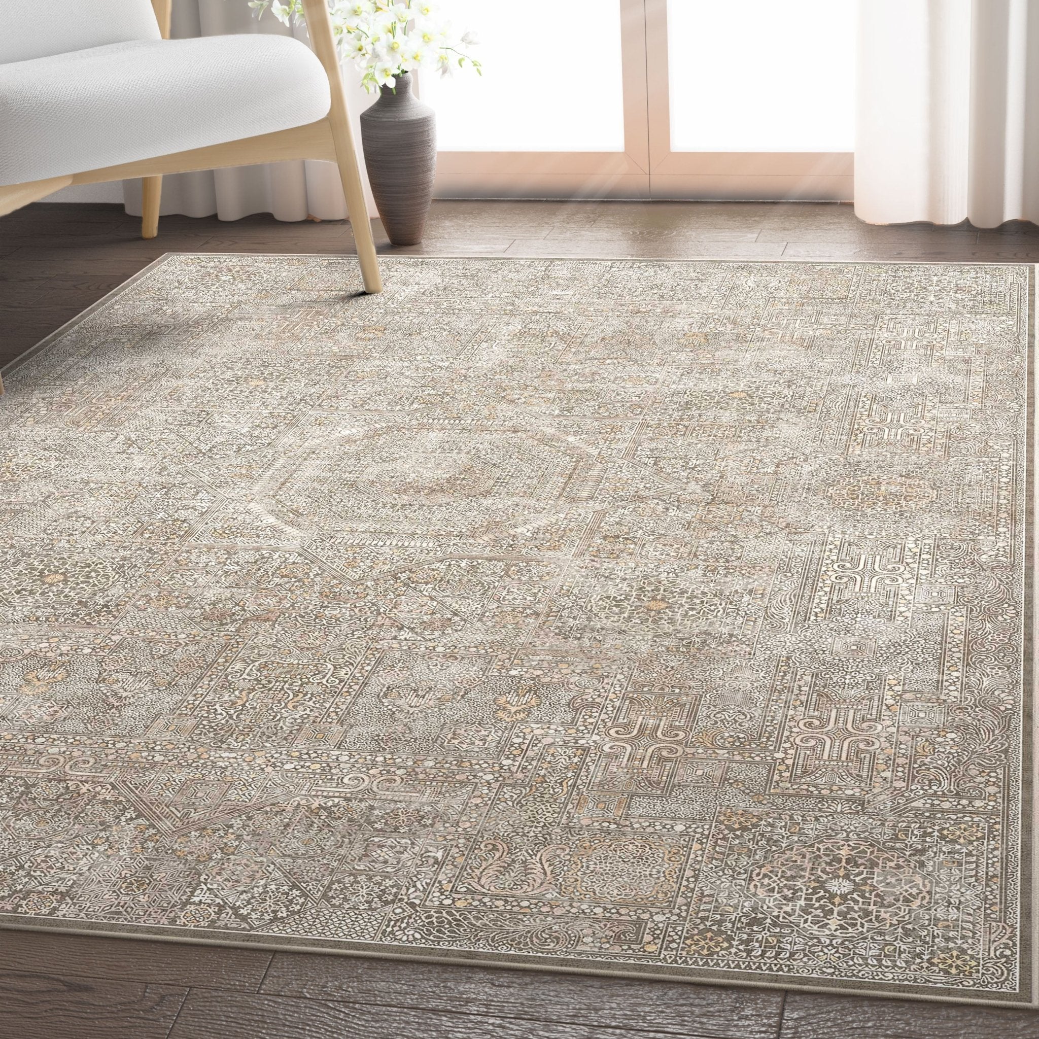 Amman Floral Rug – Subtle With Delicate Floral Accents、mySite、gigharbornorthrealestate