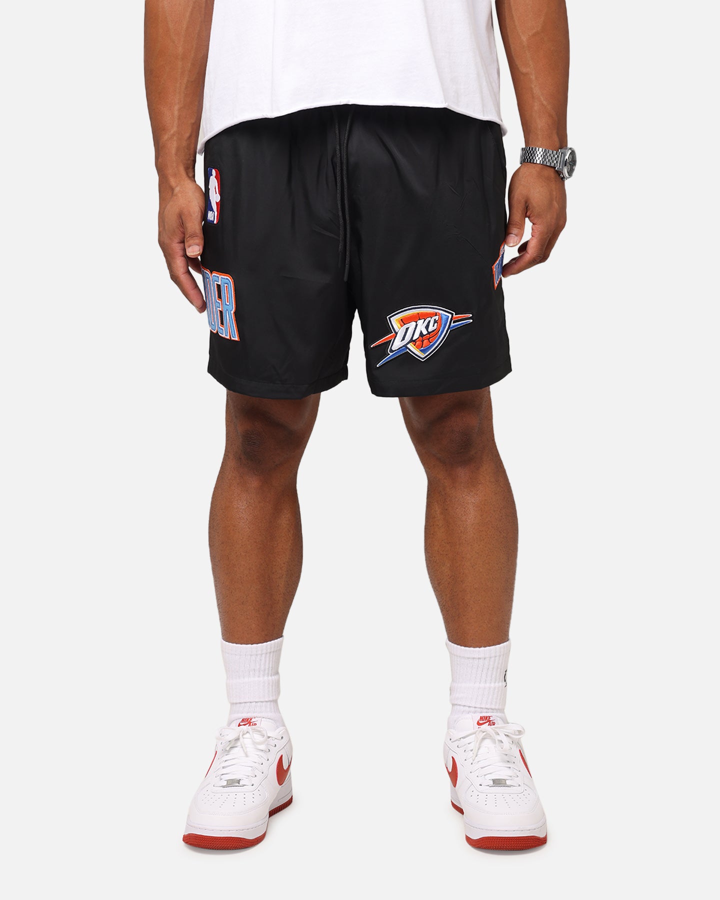 Pro Standard Oklahoma City Thunder Classic Woven Shorts Black、mySite、zt4zffjzw