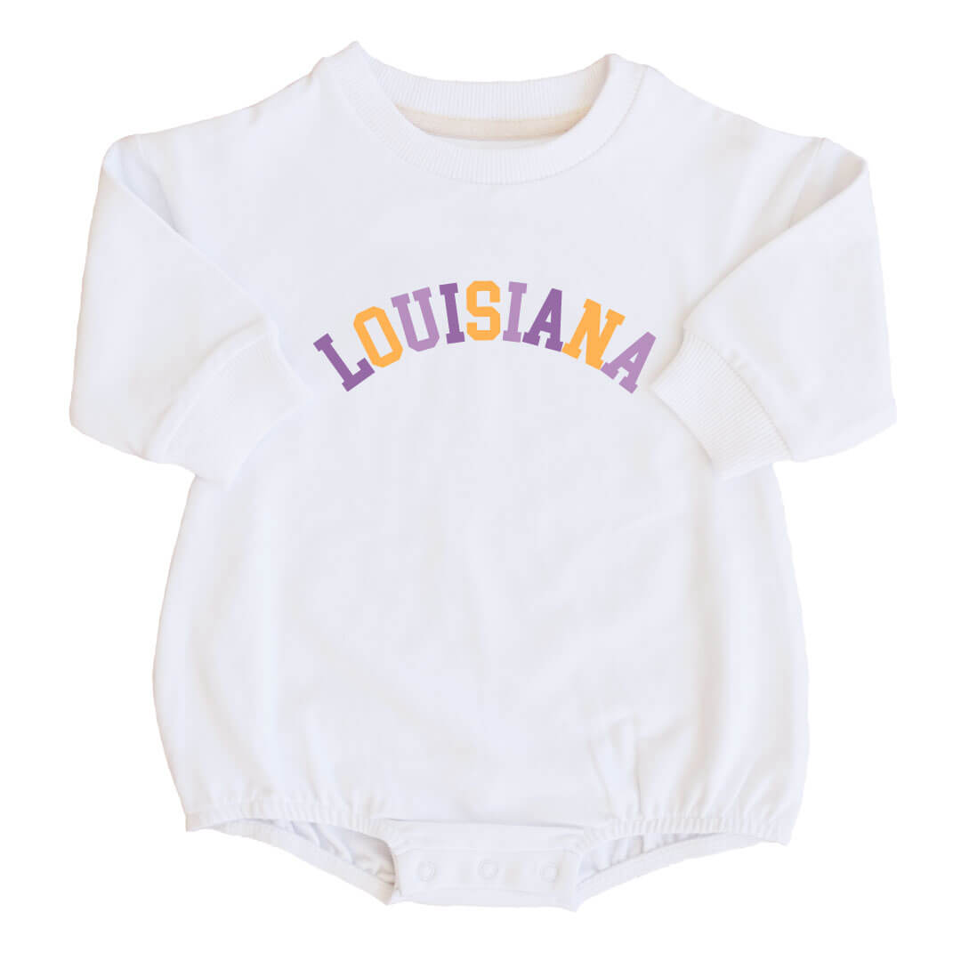  Louisiana State University | LSU Graphic Sweatshirt Bubble Romper、mySite、layawaytickets
