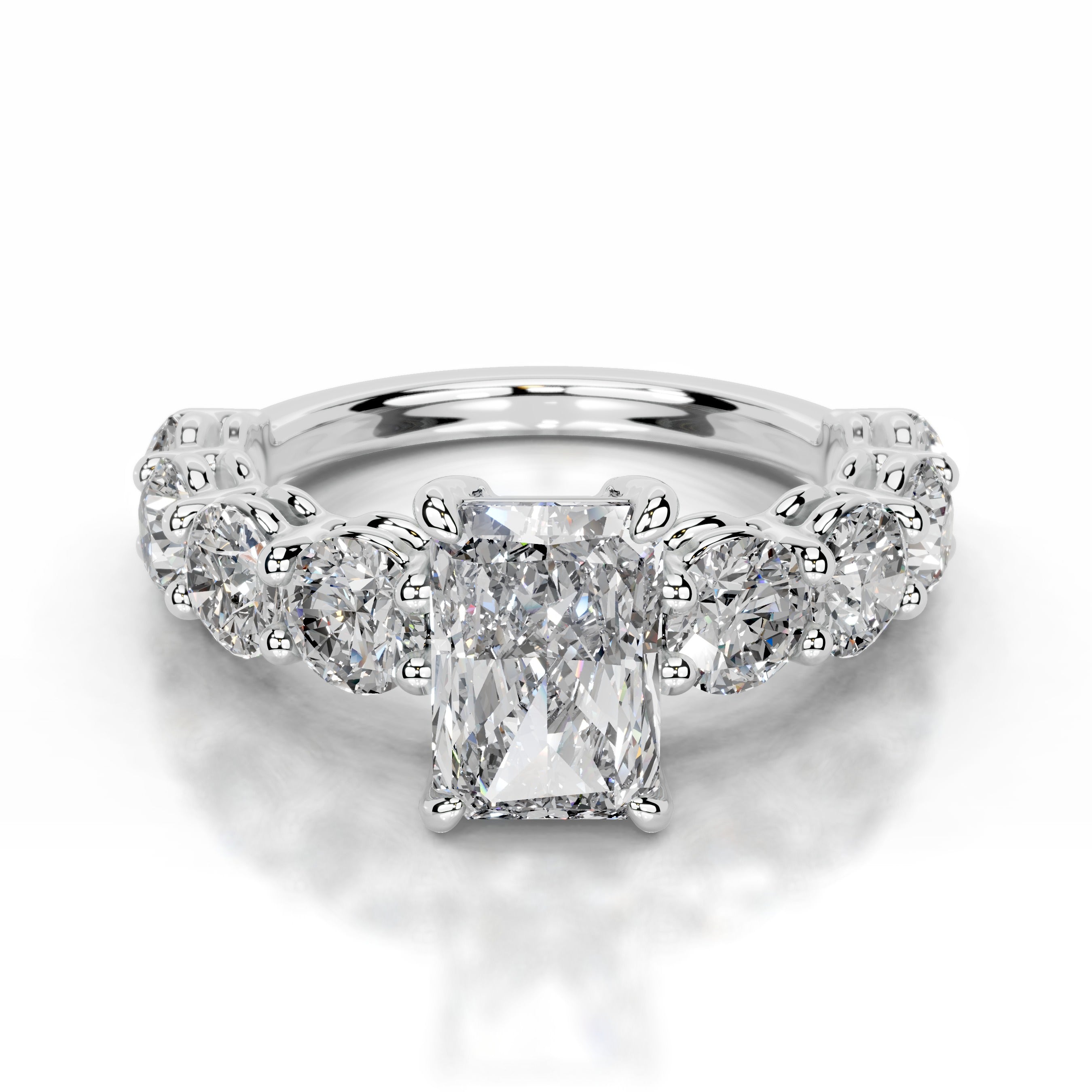 Odin Lab Grown Diamond Ring - 18K White Gold、mySite、hinf8tx79