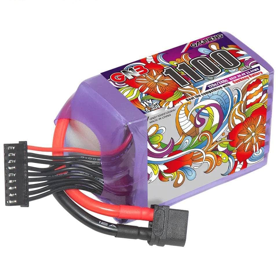  Gaoneng GNB 30.4v 8S 1100mAh 120C LiHV - XT60、mySite、merchandisen