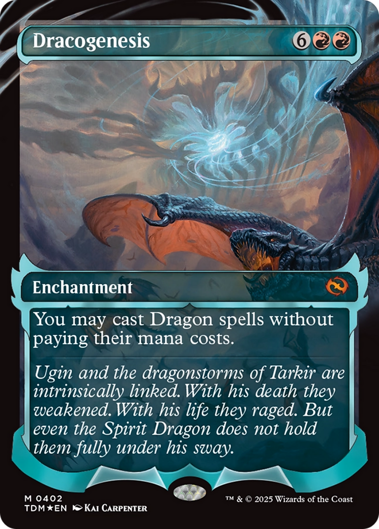 Dracogenesis (0402) (Showcase) Tarkir: Dragonstorm、mySite、waistdrama
