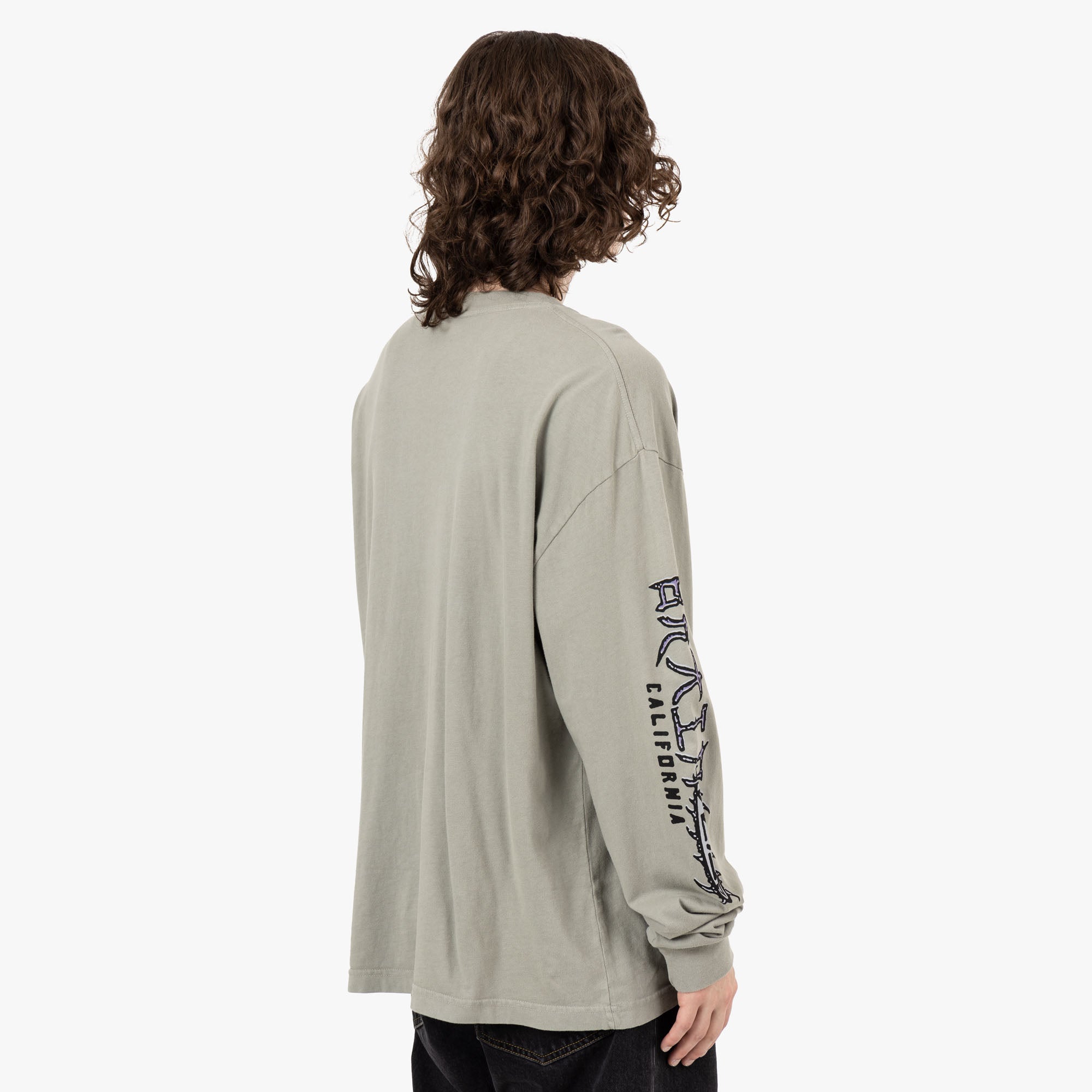  Brain Dead Bio Dog Long Sleeve T-shirt / Seagrass、mySite、merchandisen