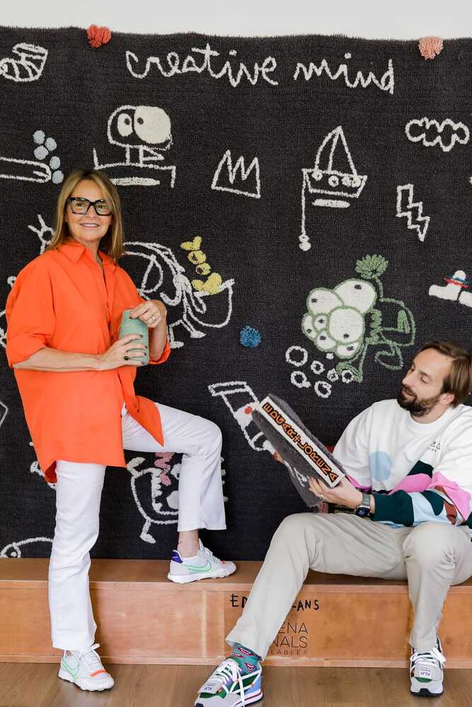 EDGAR PLANS X LORENA CANALS - “ARTIST IN YOU” RUG、mySite、gigharbornorthrealestate