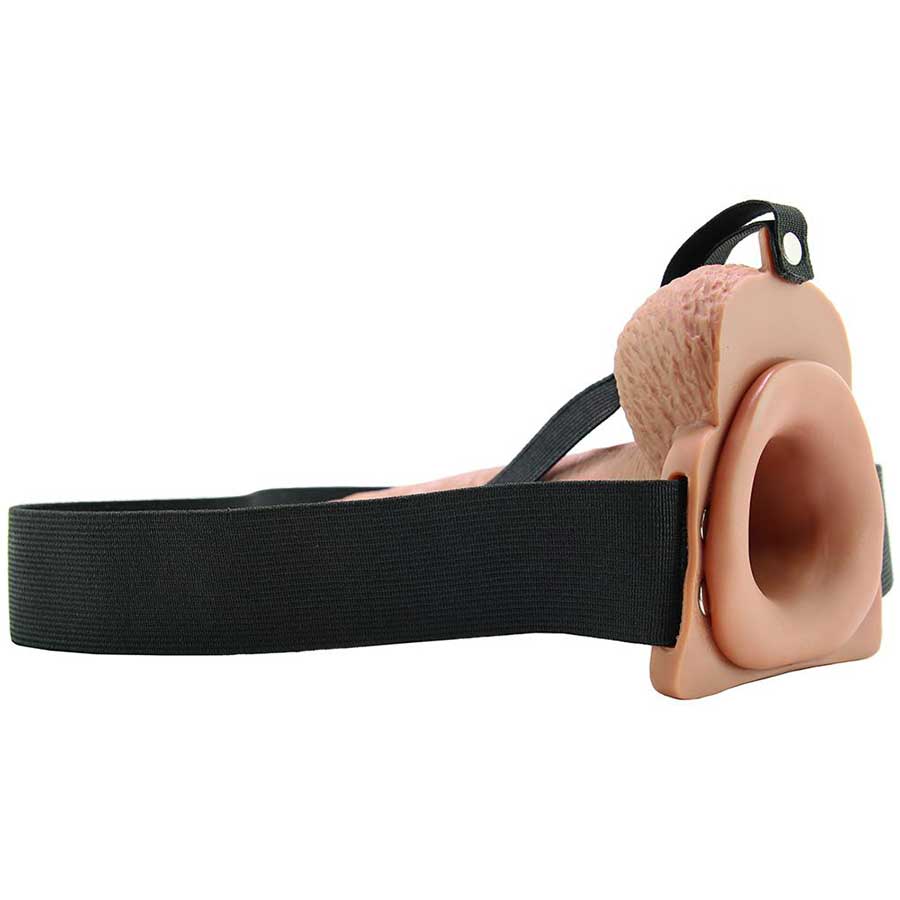 7 Inch Tan Squirting Hollow Realistic Strap-On with Balls by Fetish Fantasy、mySite、bottomscart