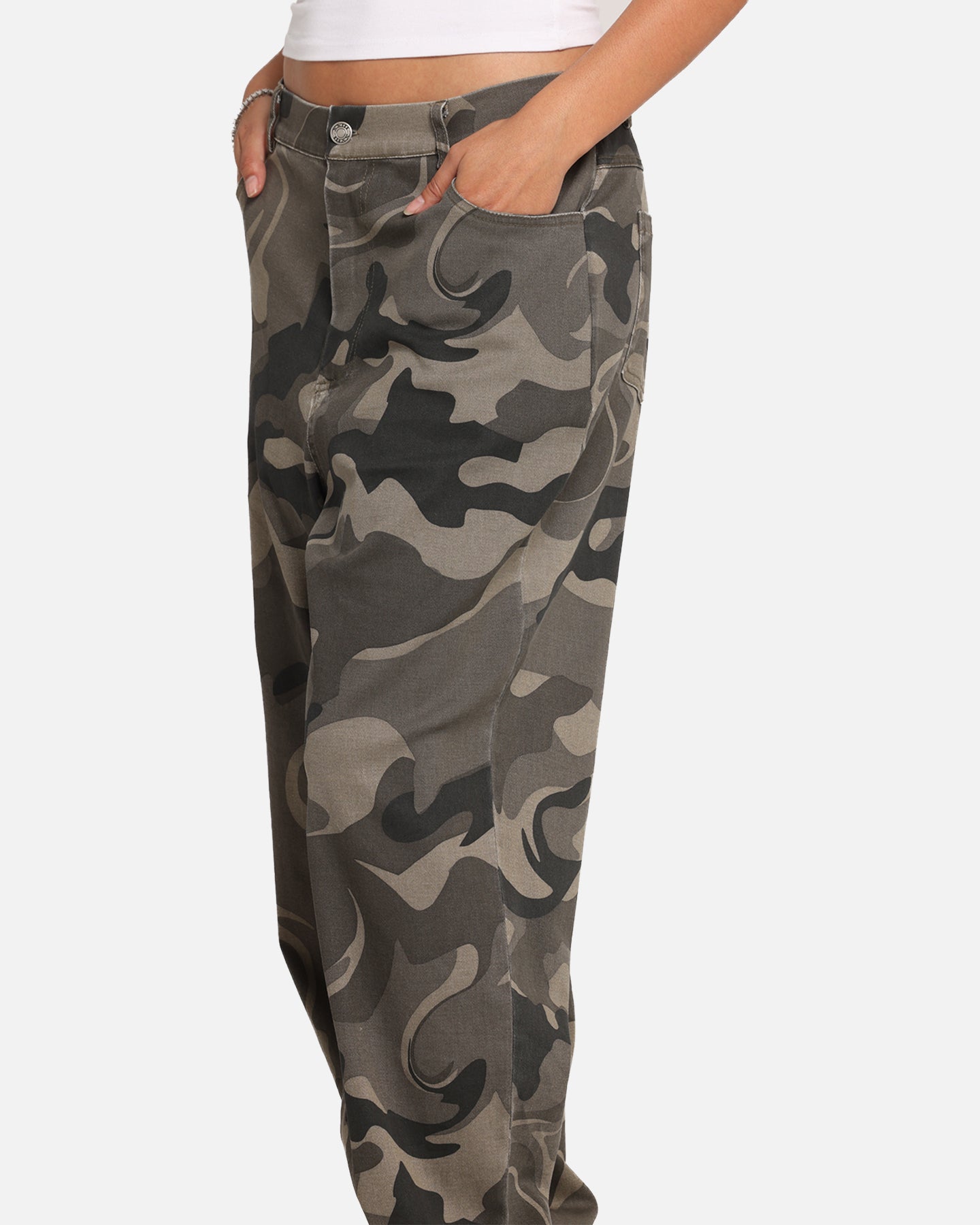 XXIII Washed Camo Pants Camo、mySite、zt4zffjzw