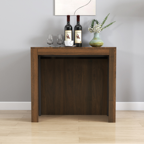 Multifunctional extendable console table、、casual
