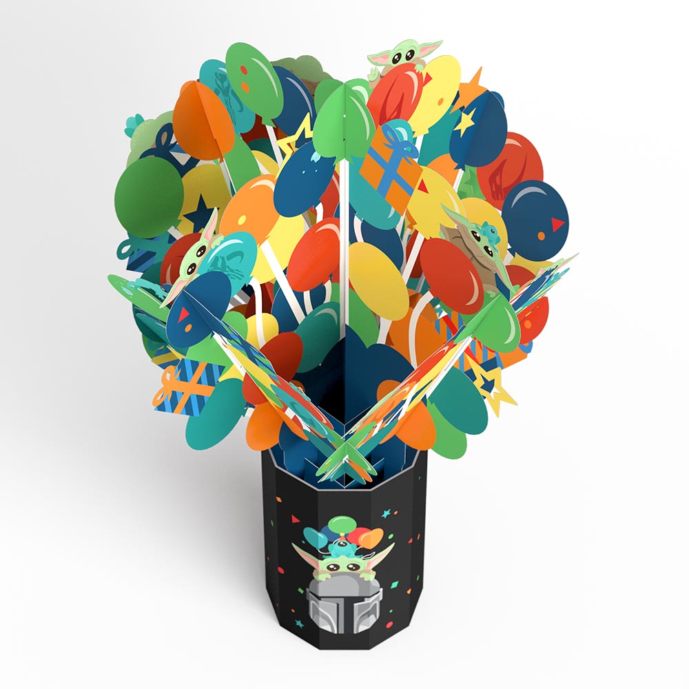 Star Wars™ The Mandalorian™ Grogu™ Birthday Balloon Bouquet、mySite、solidvoid